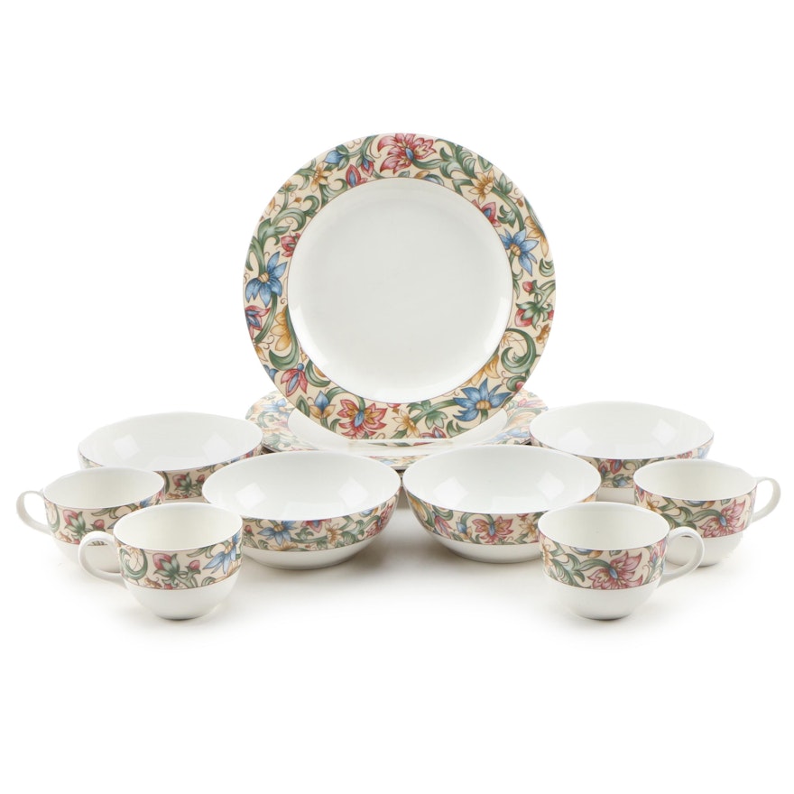 Royal Doulton "Jacobean" China Dinnerware for Four, 1997 - 2004