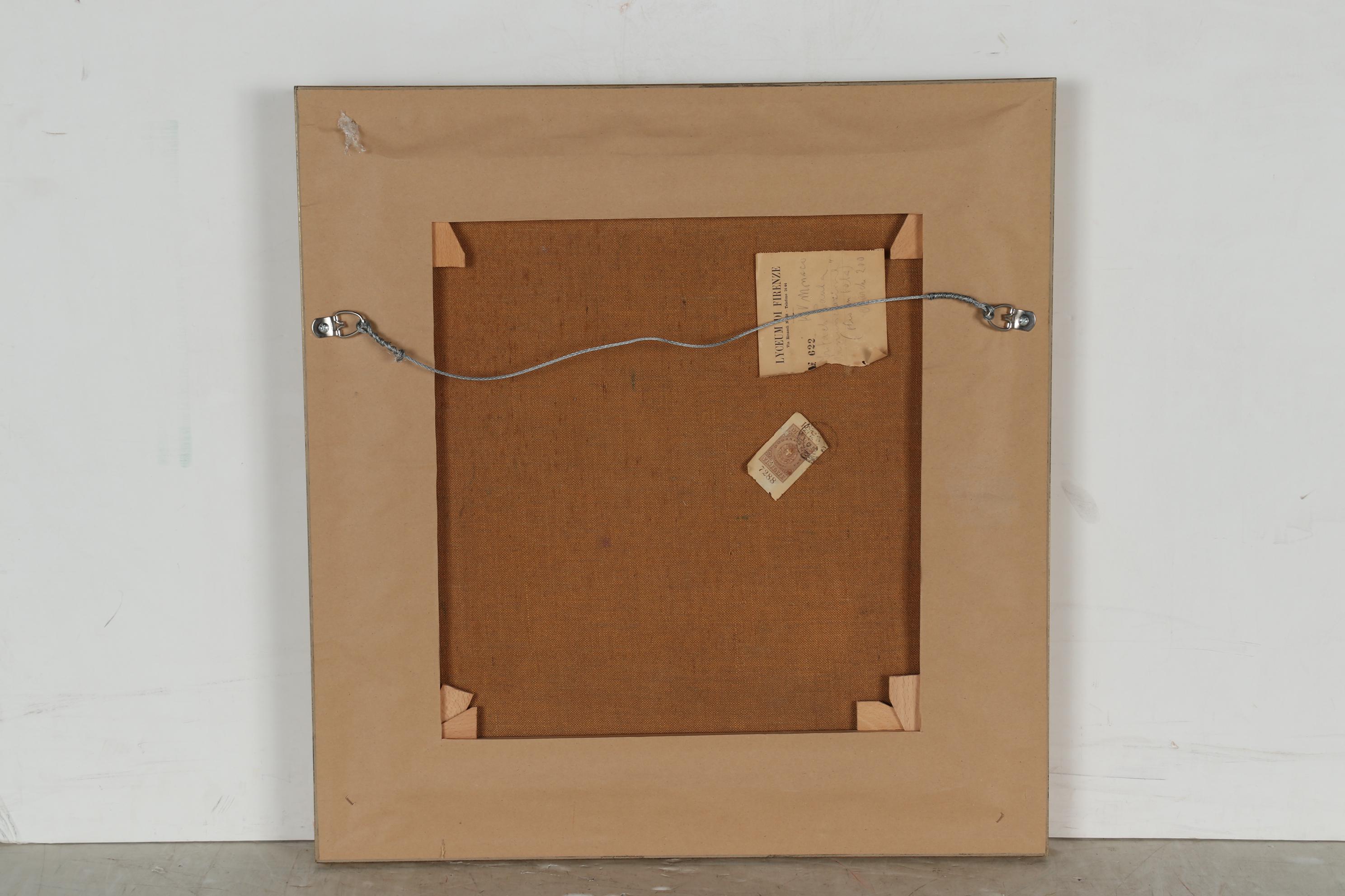 Paula Fritsch 1917 Oil Painting "Annunciazione"