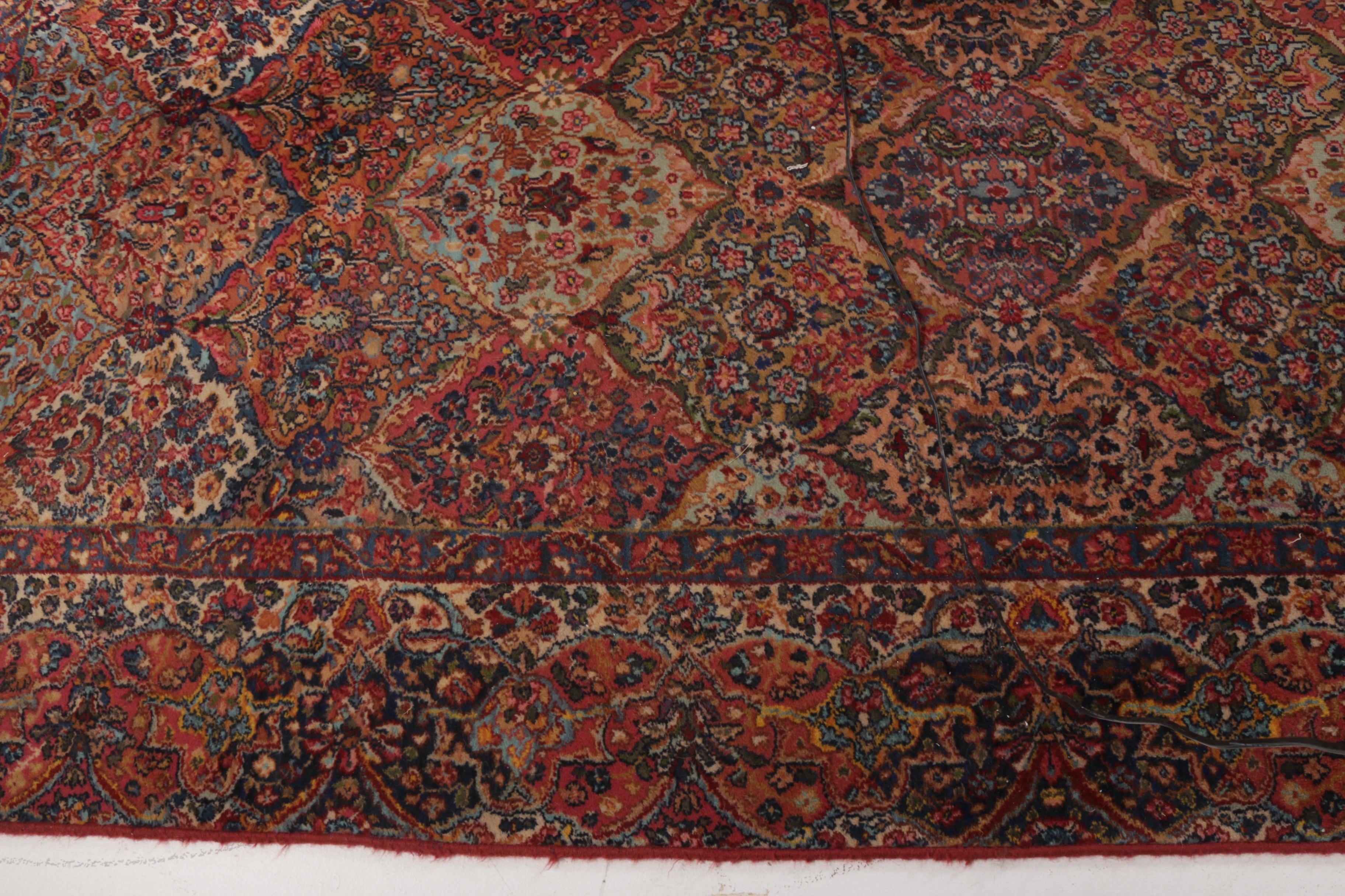 Machine Made Karastan "Kirman" Palace Size Rug