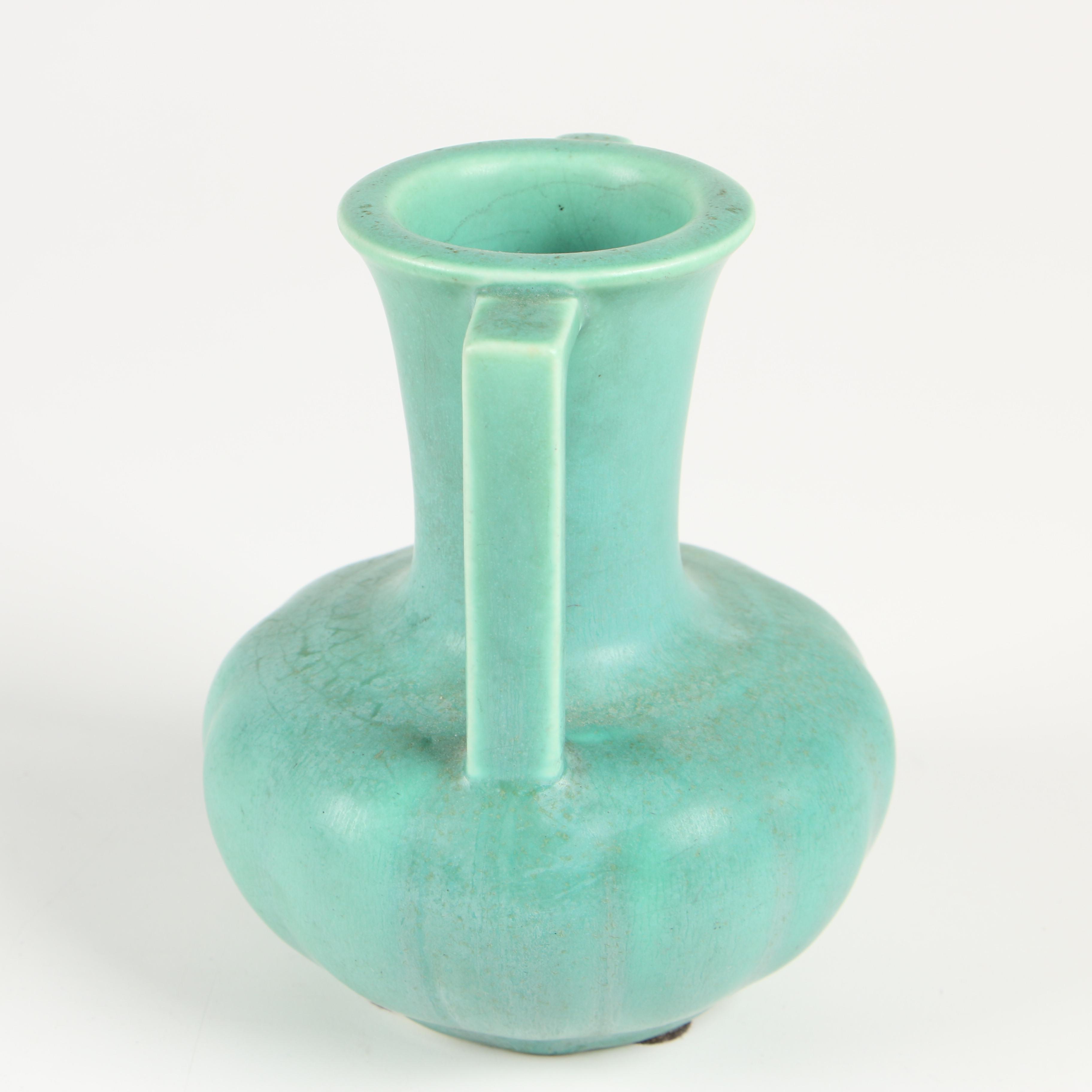 Rookwood Pottery Matte Green Vase, 1933