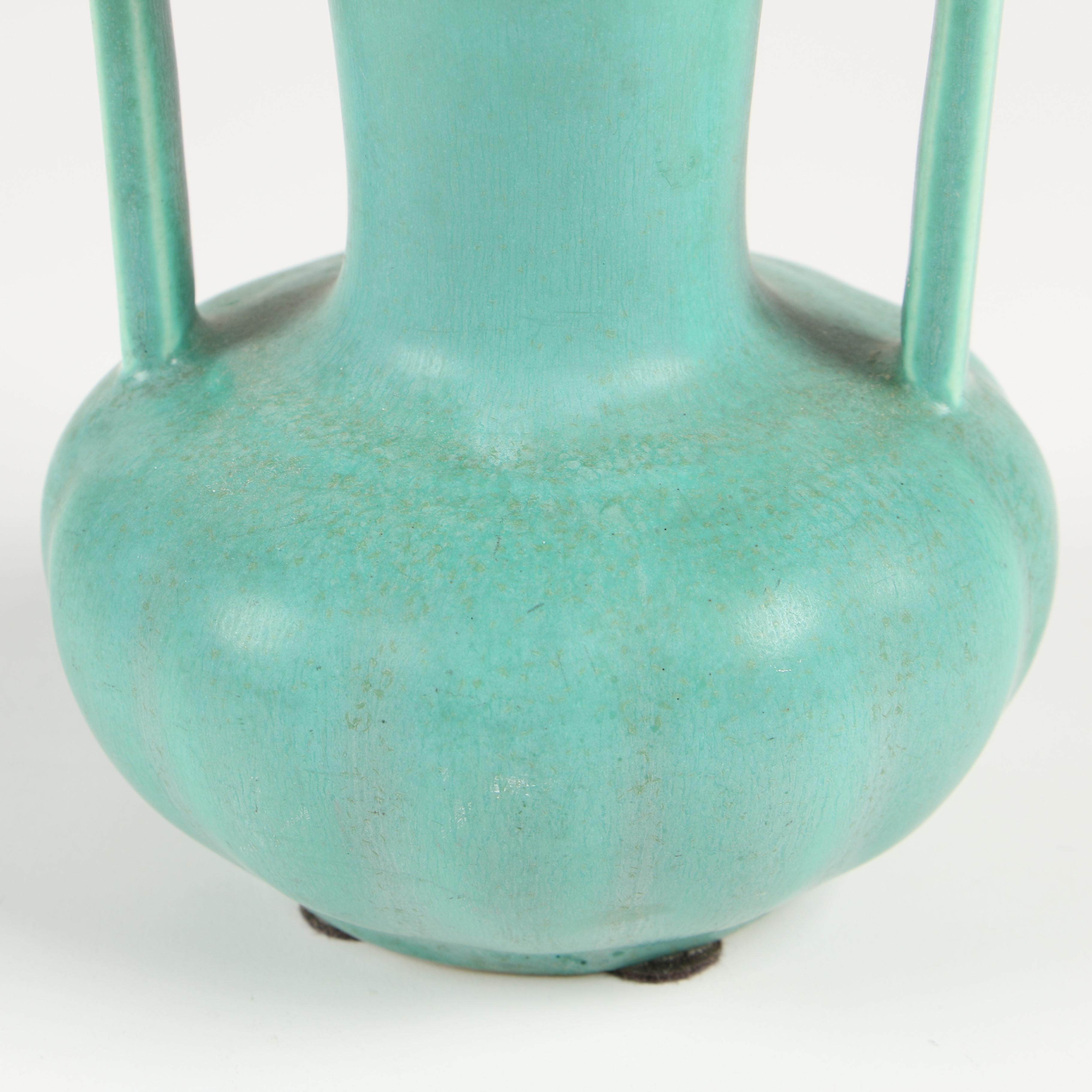 Rookwood Pottery Matte Green Vase, 1933
