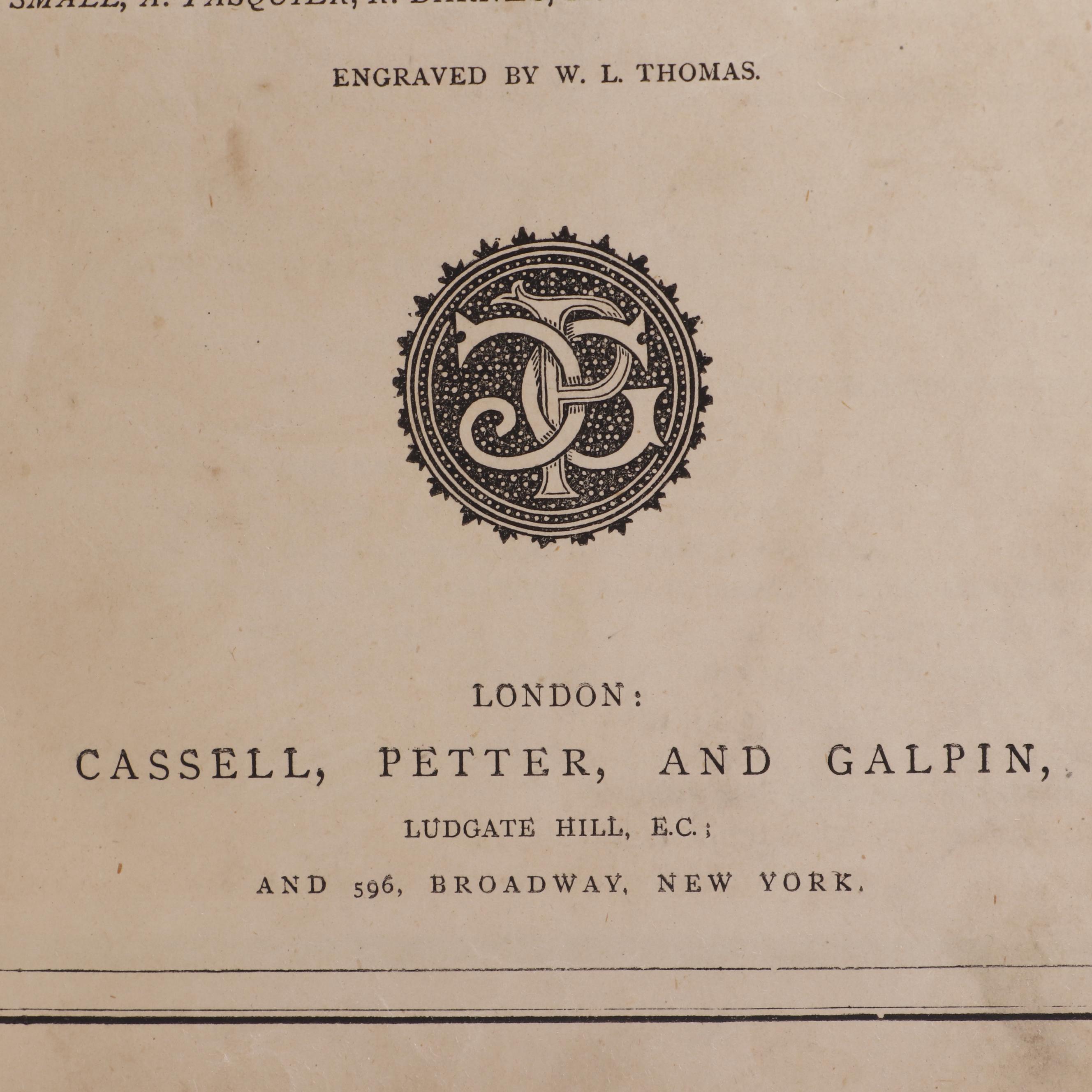 "Book of Martyrs" by John Foxe, circa 1875