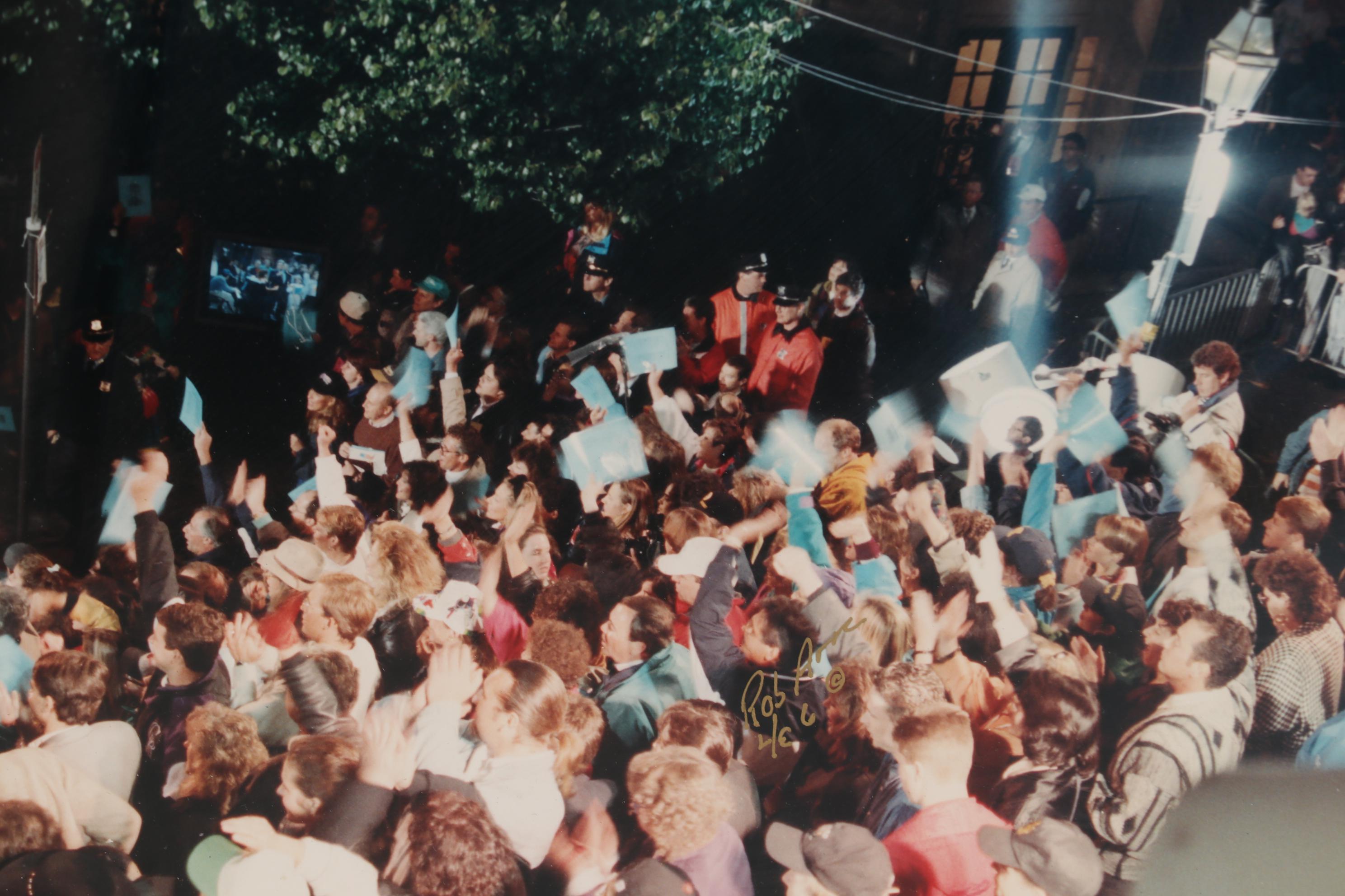 Rob Arra 1993 Photograph "Ted Danson at Cheers Last Call"