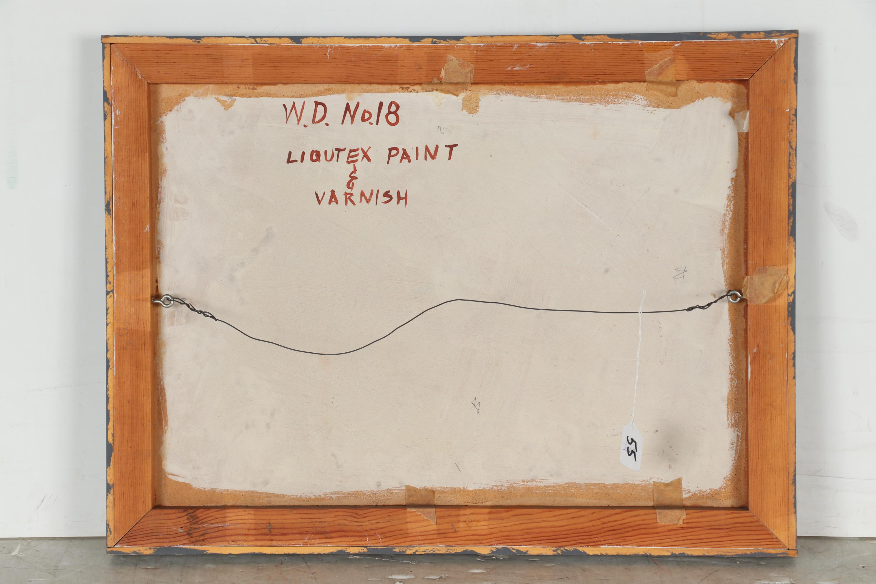 William Downing Acrylic Painting "No. 18"