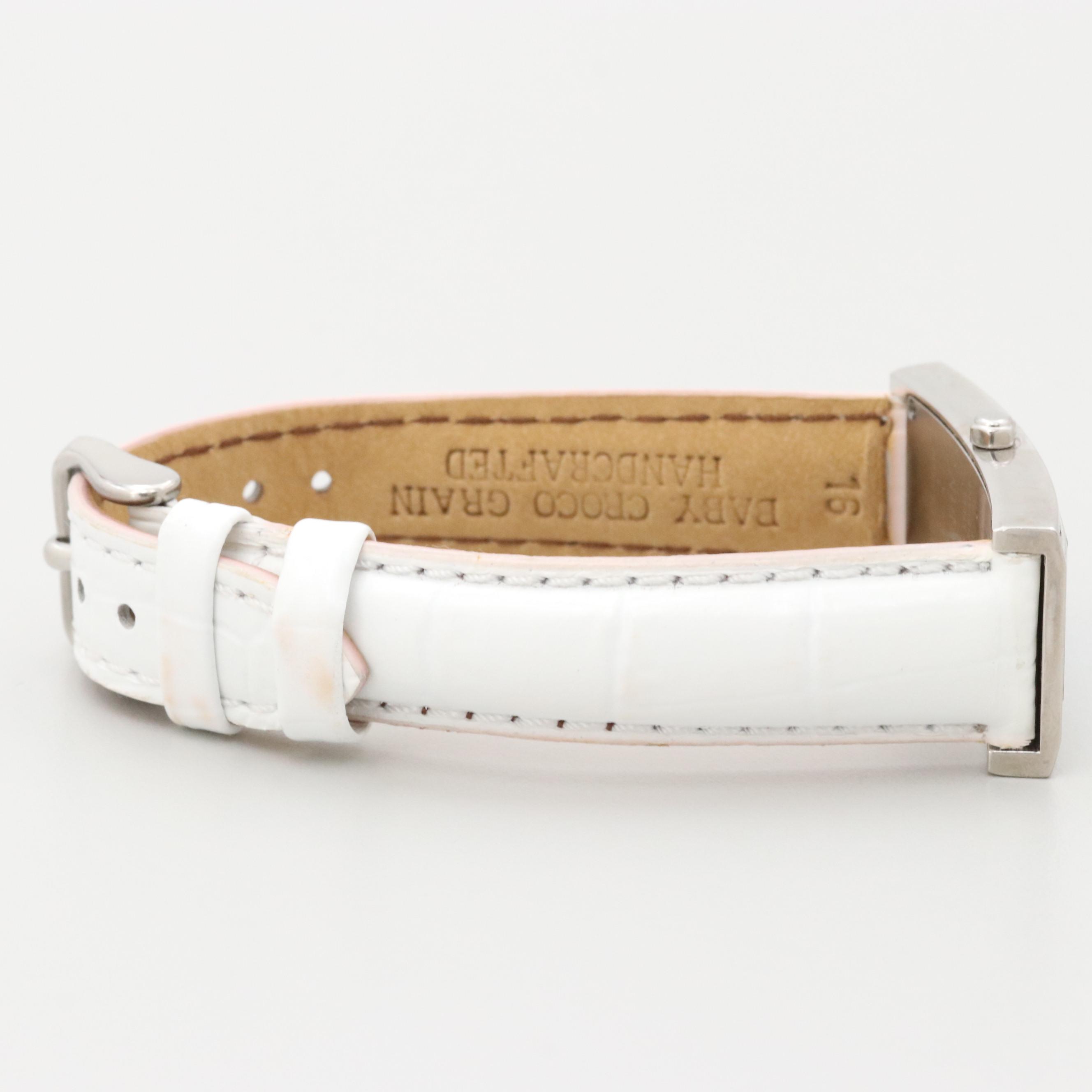 AquaMarin Avalon Stainless Steel and Diamond Quartz Watch