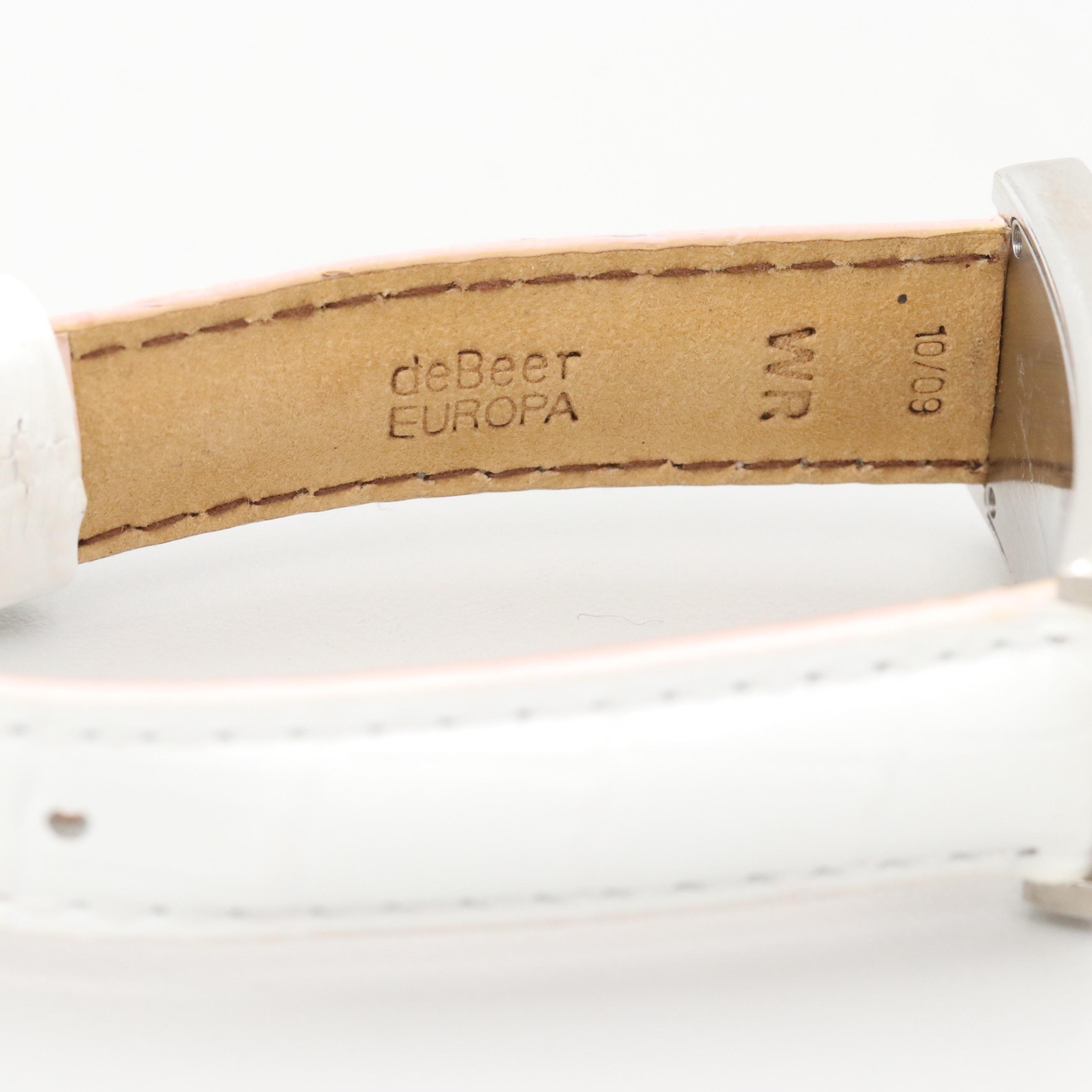 AquaMarin Avalon Stainless Steel and Diamond Quartz Watch