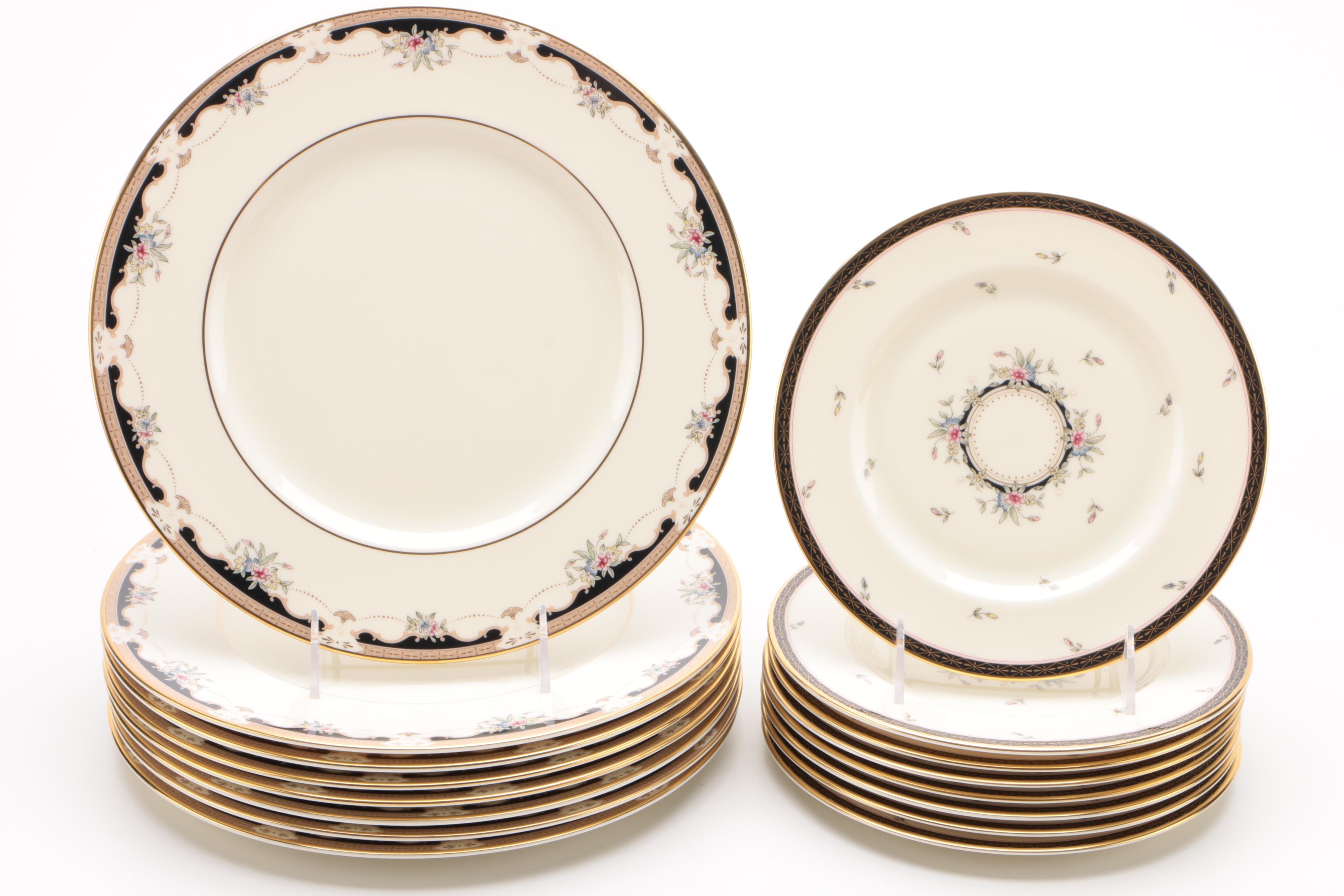 Lenox "Hartwell House" Bone China Five-Piece Dinnerware Service for Eight