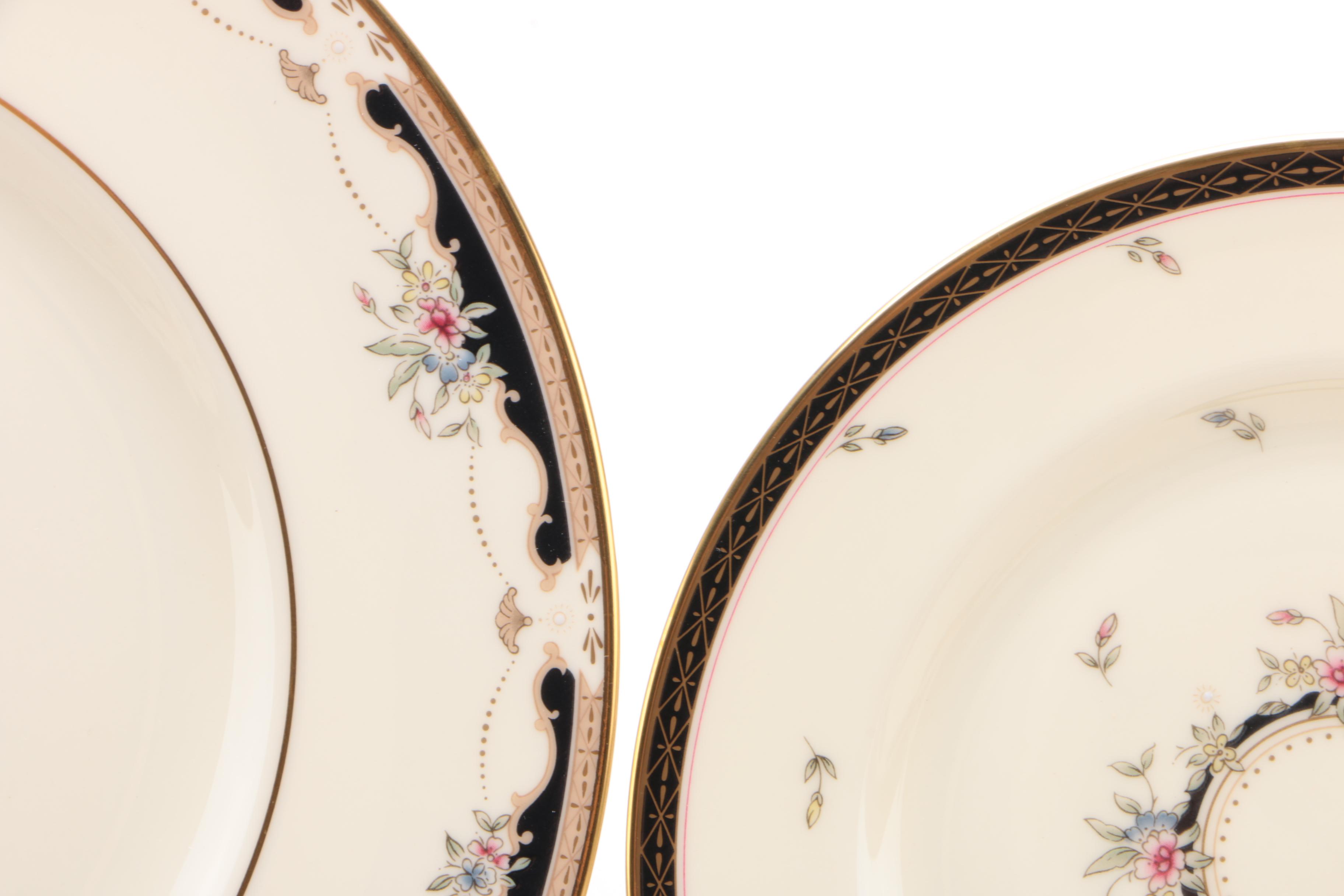 Lenox "Hartwell House" Bone China Five-Piece Dinnerware Service for Eight