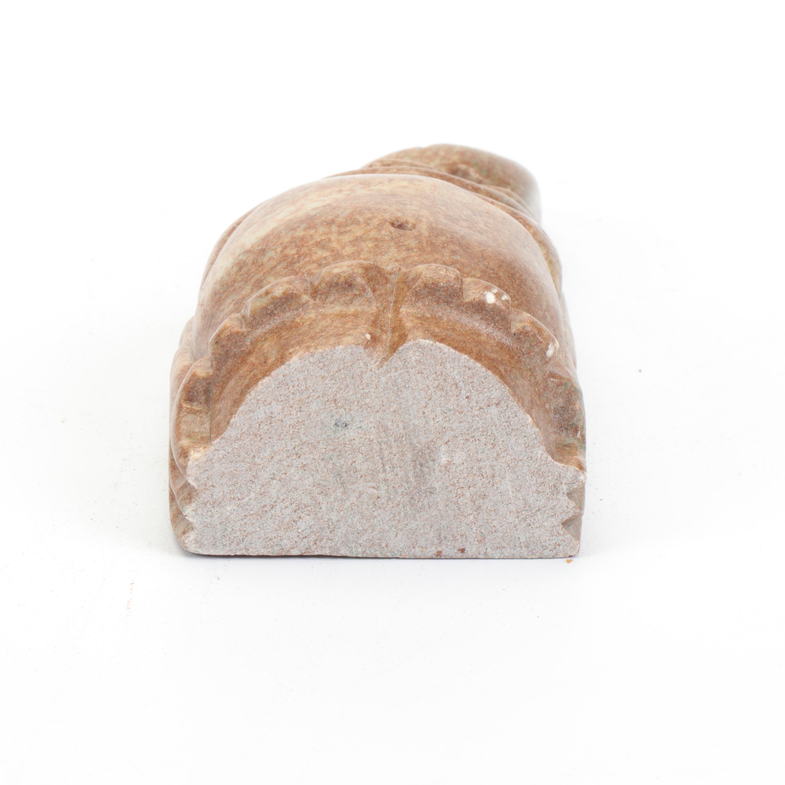 Alaskan Carved Stone Sculpture