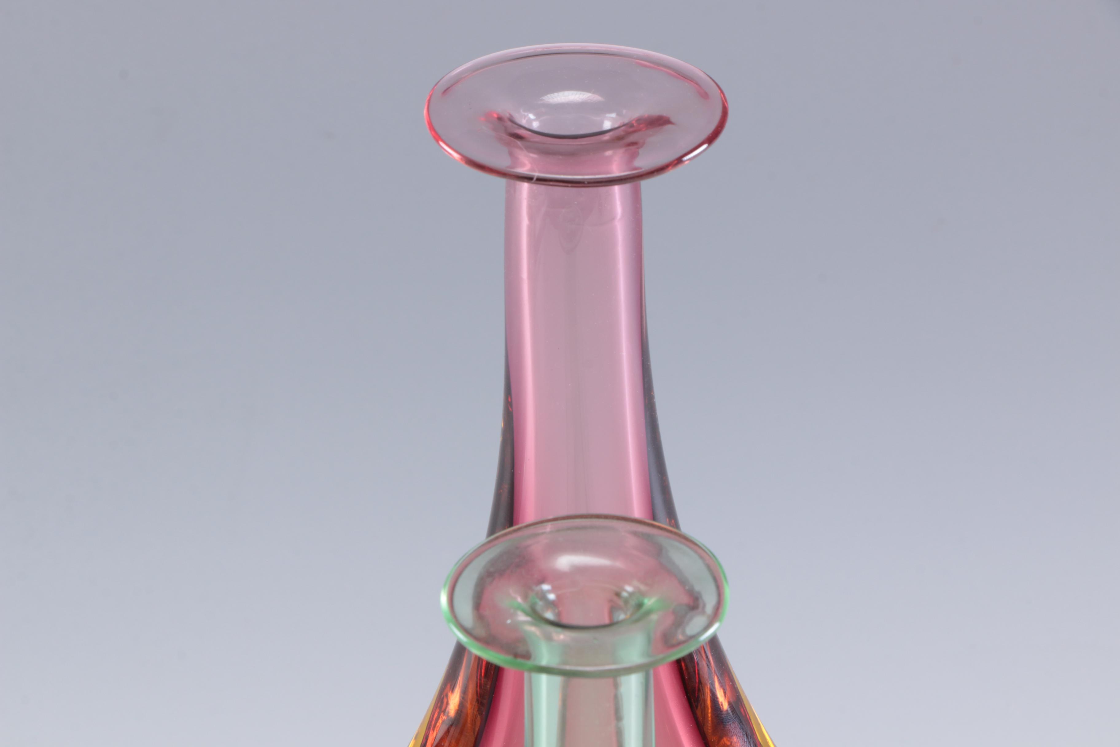 Murano Blown Glass Vases