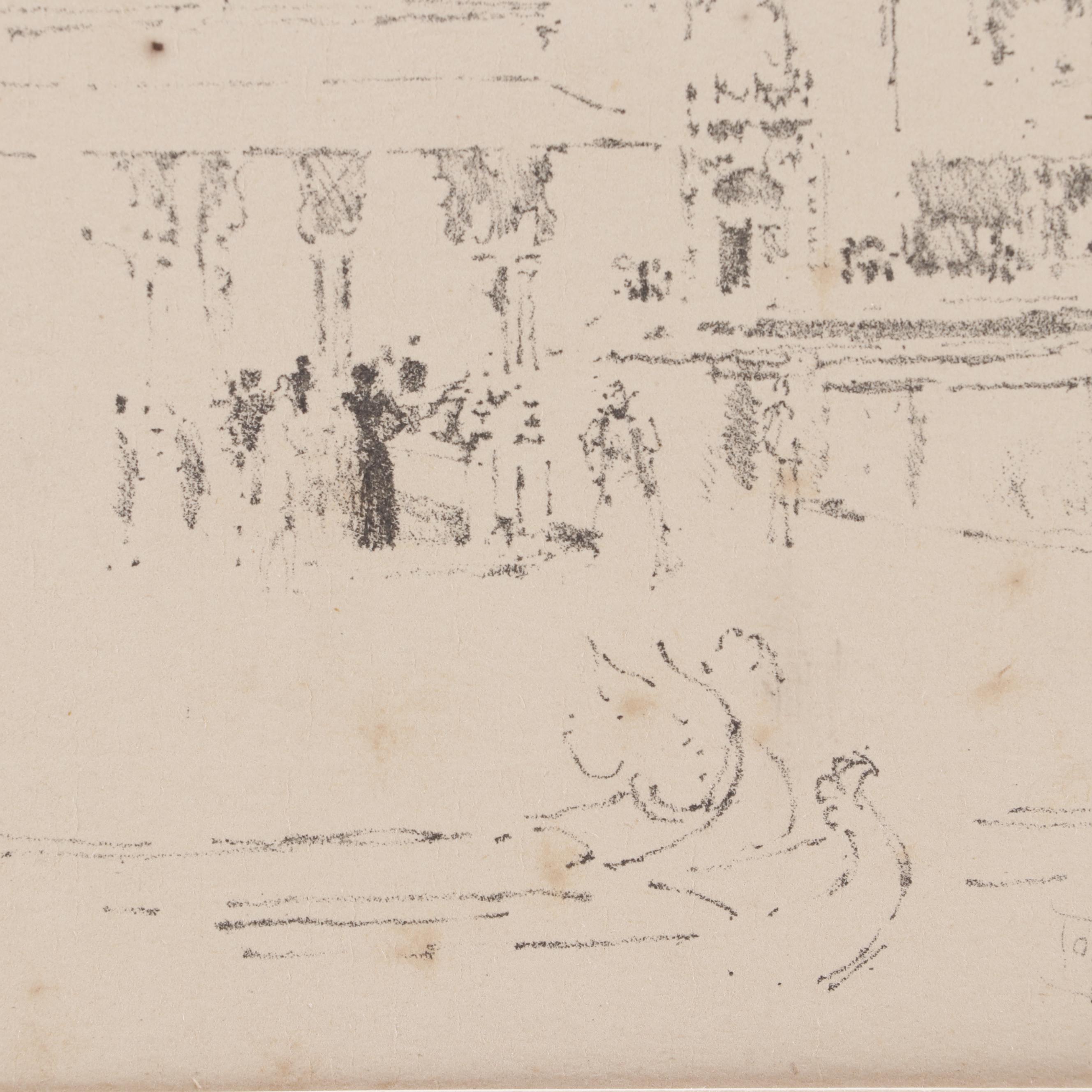 Joseph Pennell Lithograph "Venice"