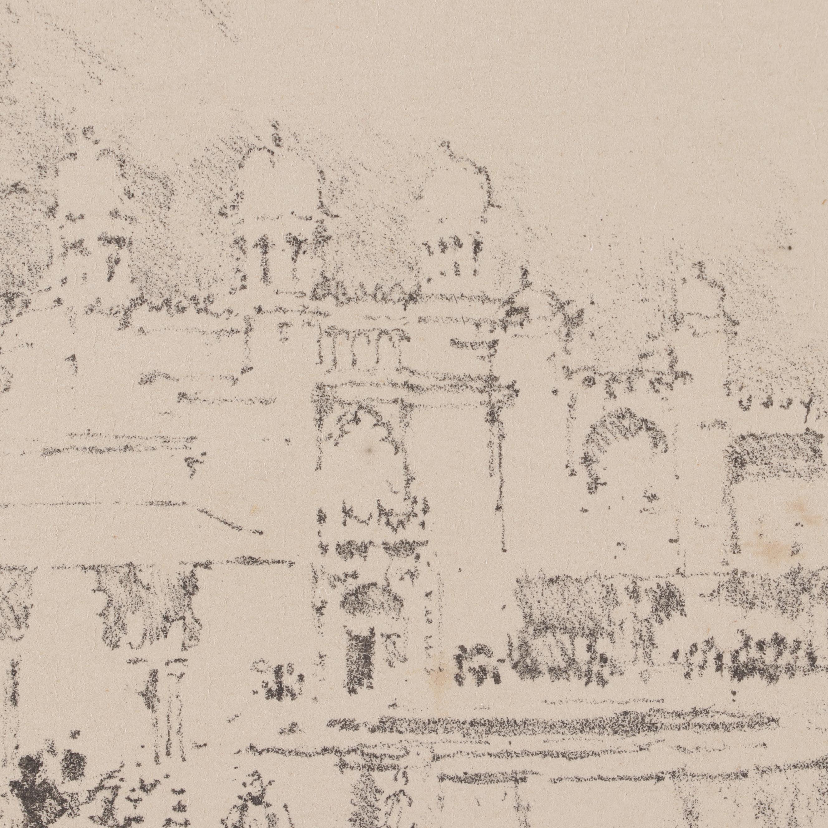 Joseph Pennell Lithograph "Venice"