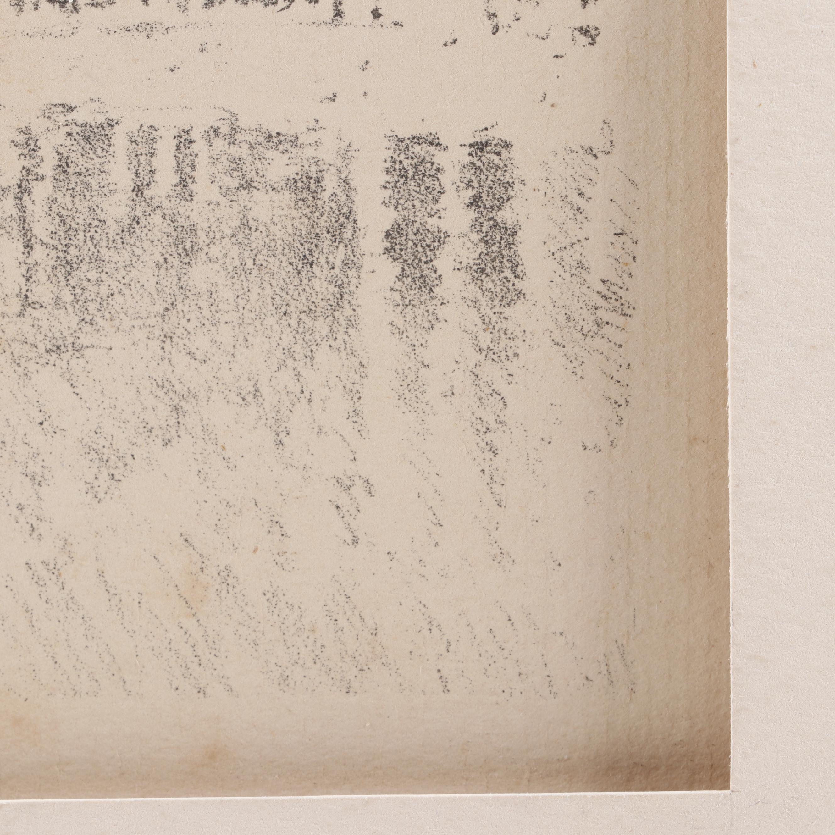 Joseph Pennell Lithograph "Venice"