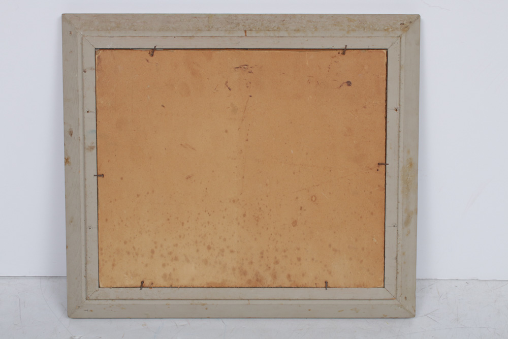 Paul W. Crutcher California Desert Oil Painting