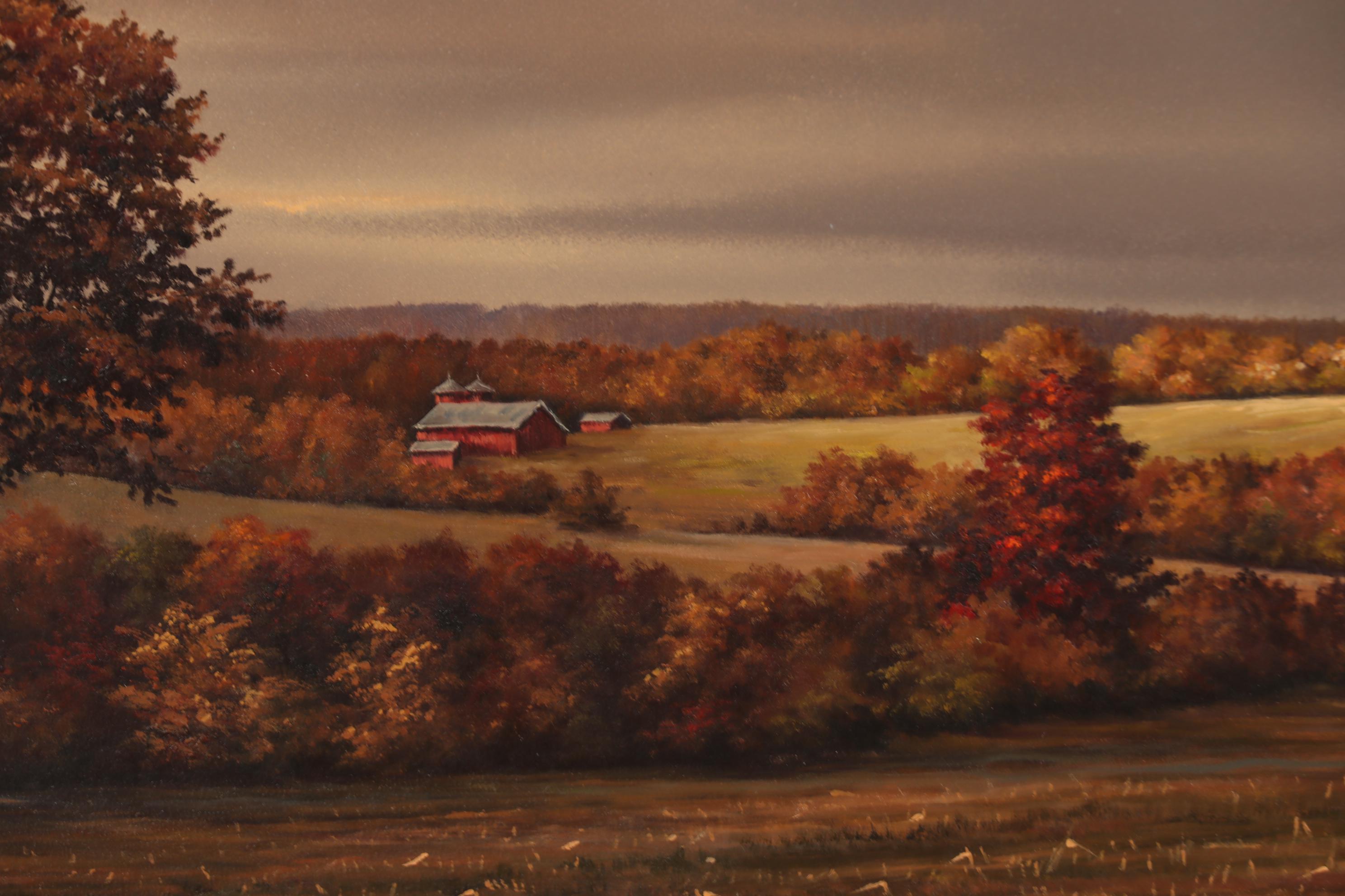 Elli Bodo Oil Painting "The Harvest is In"