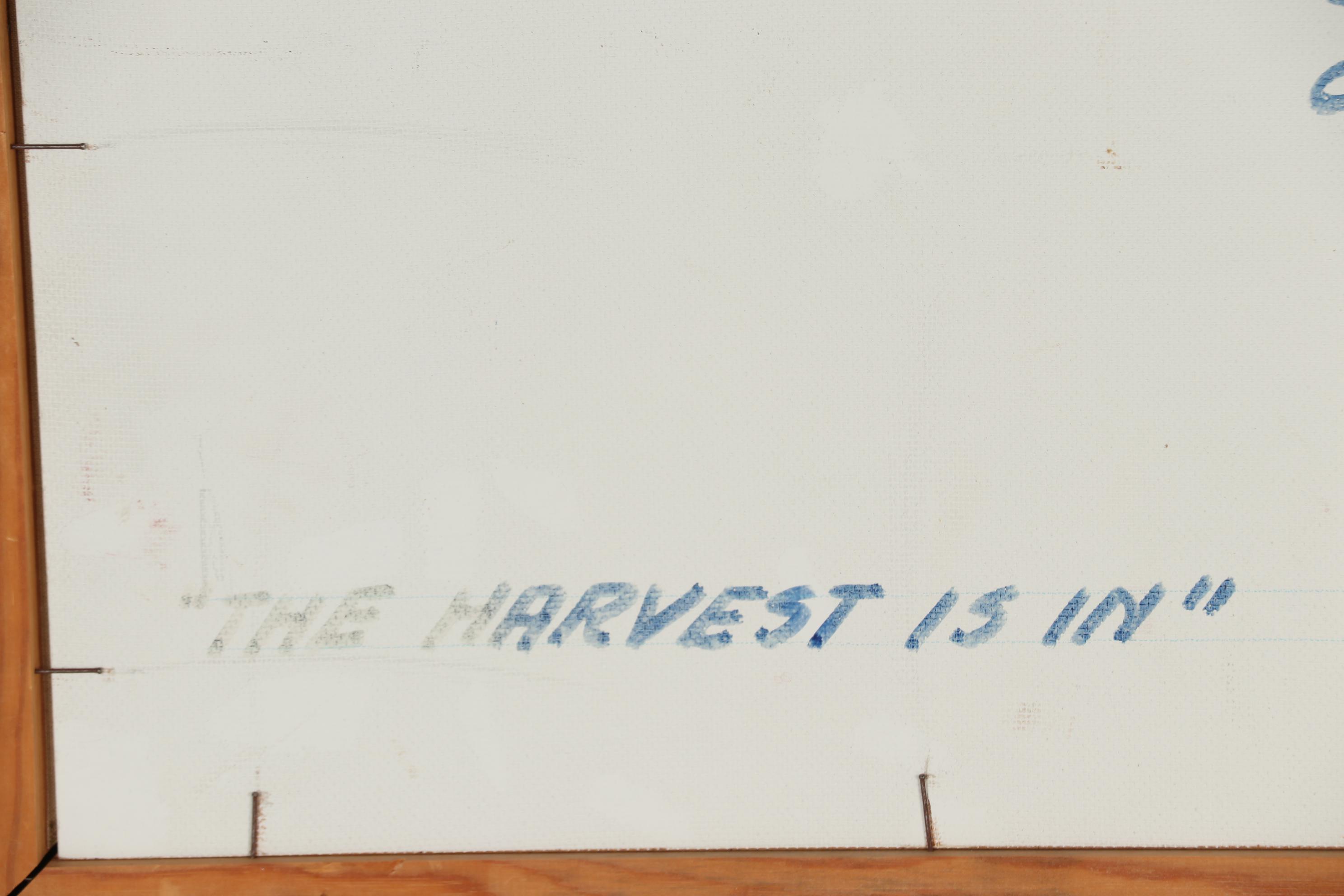 Elli Bodo Oil Painting "The Harvest is In"