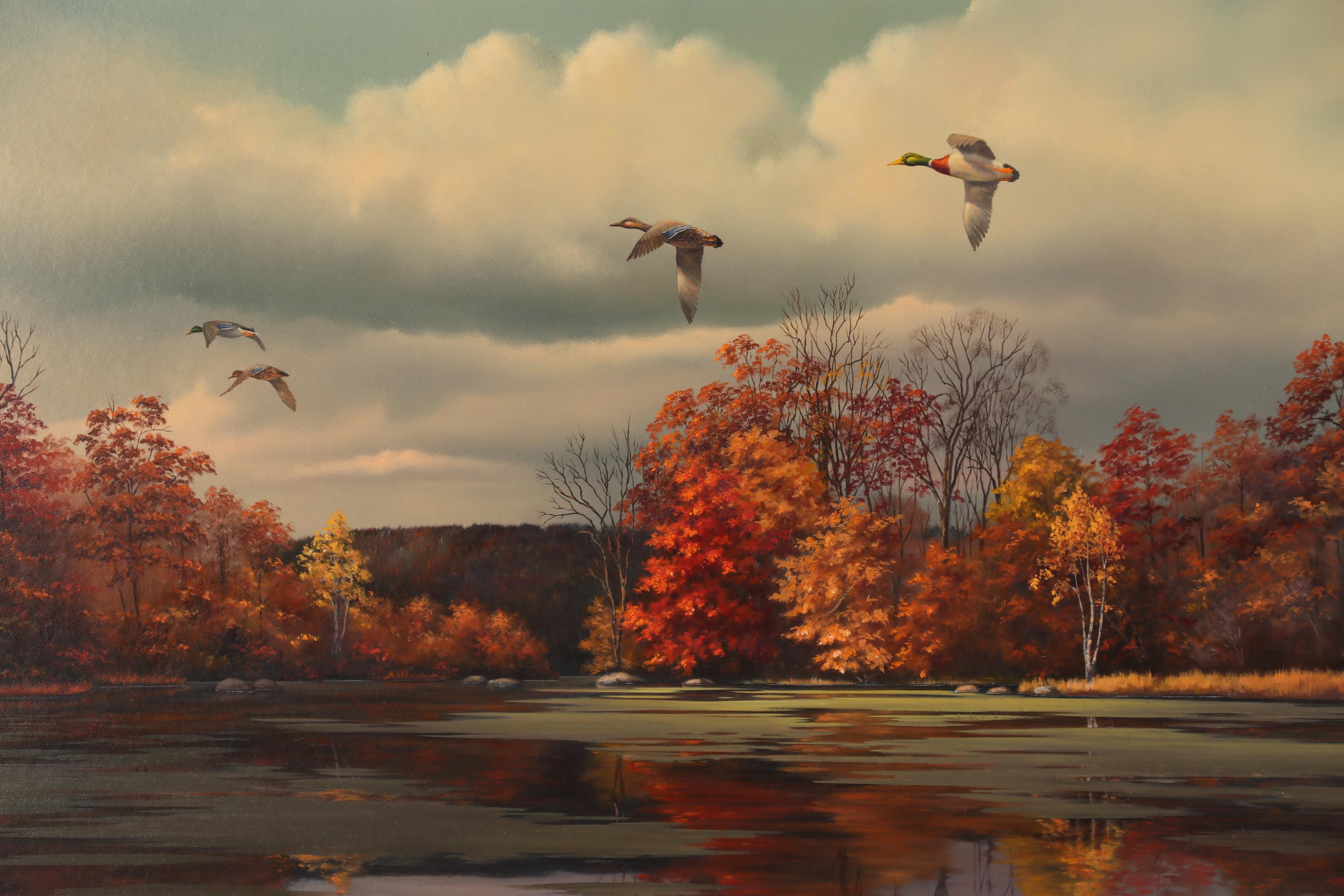 Elli Bodo Oil Painting "Autumn Reflections"