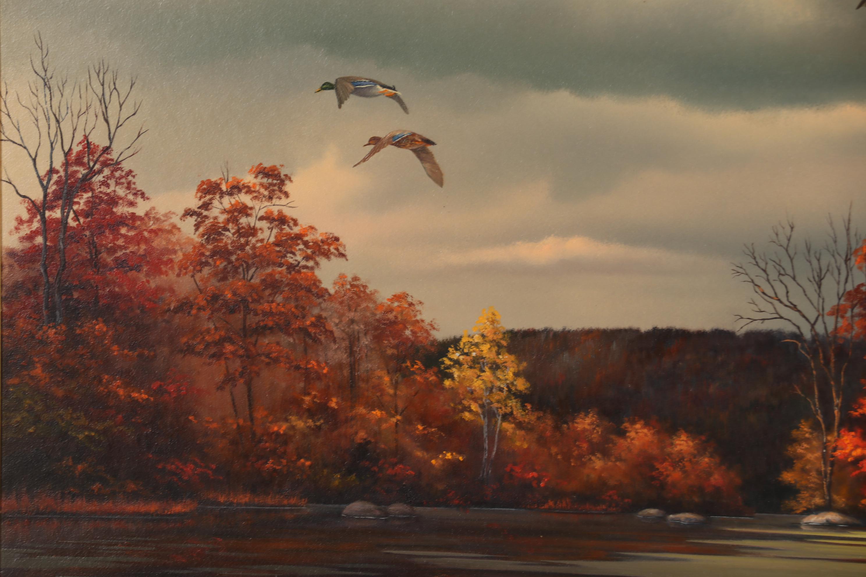 Elli Bodo Oil Painting "Autumn Reflections"