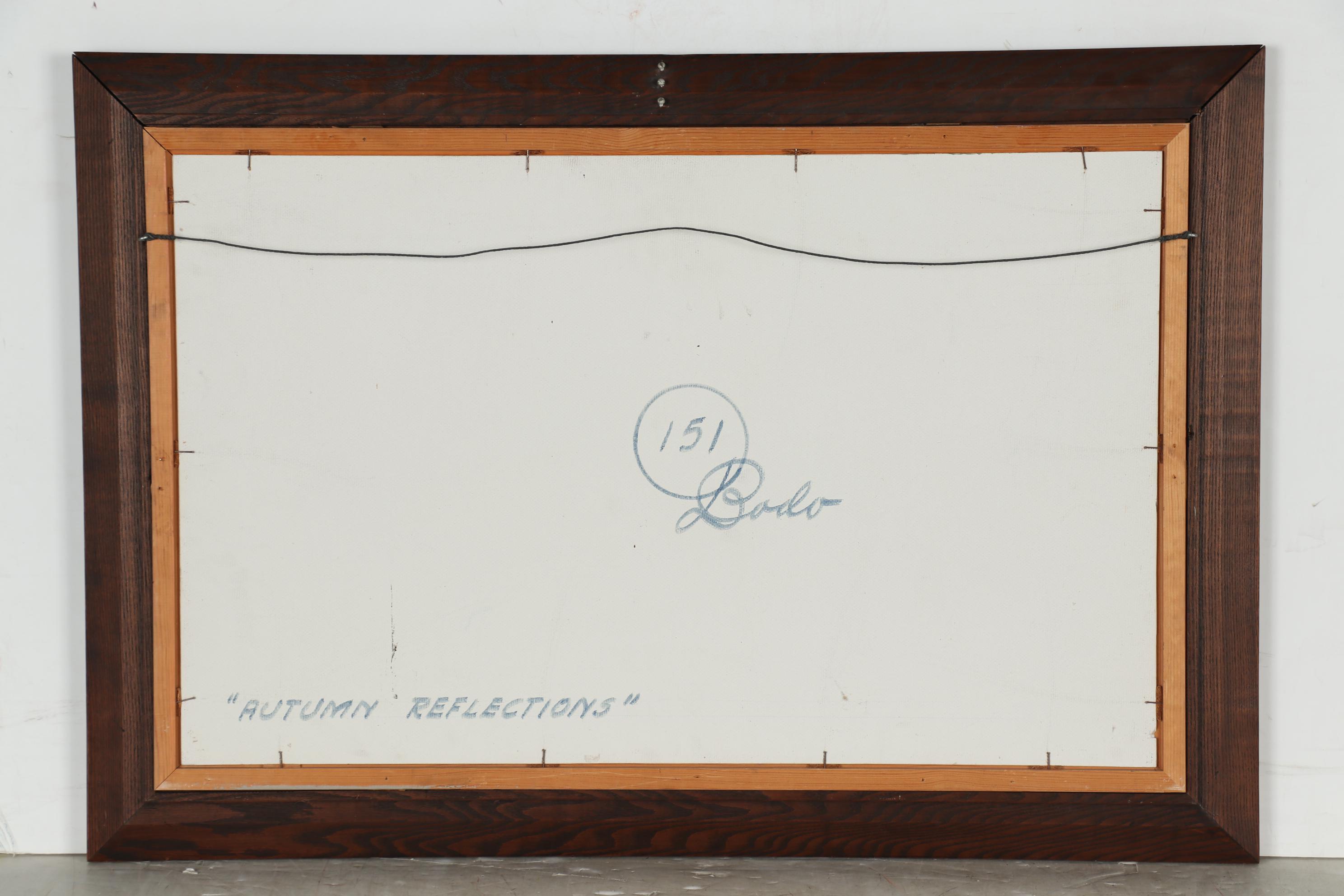 Elli Bodo Oil Painting "Autumn Reflections"