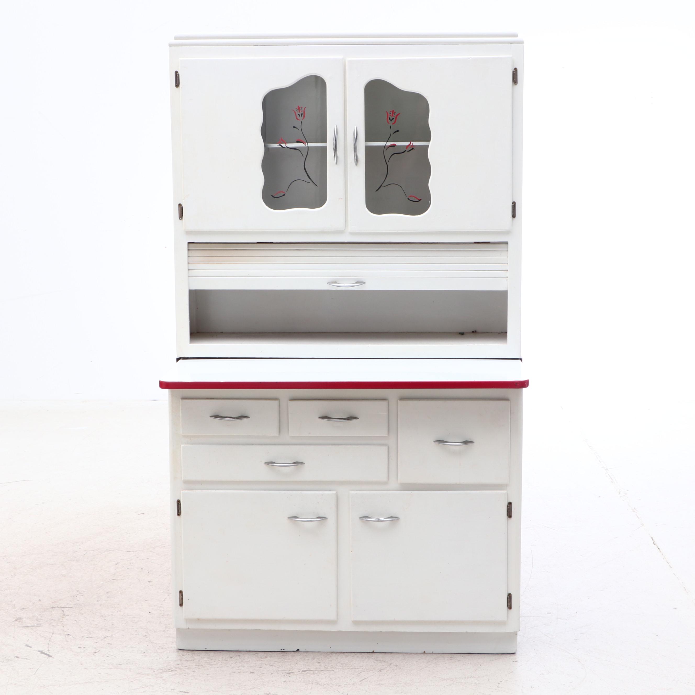 Scheirich Co. Hoosier Cabinet, Early 20th Century