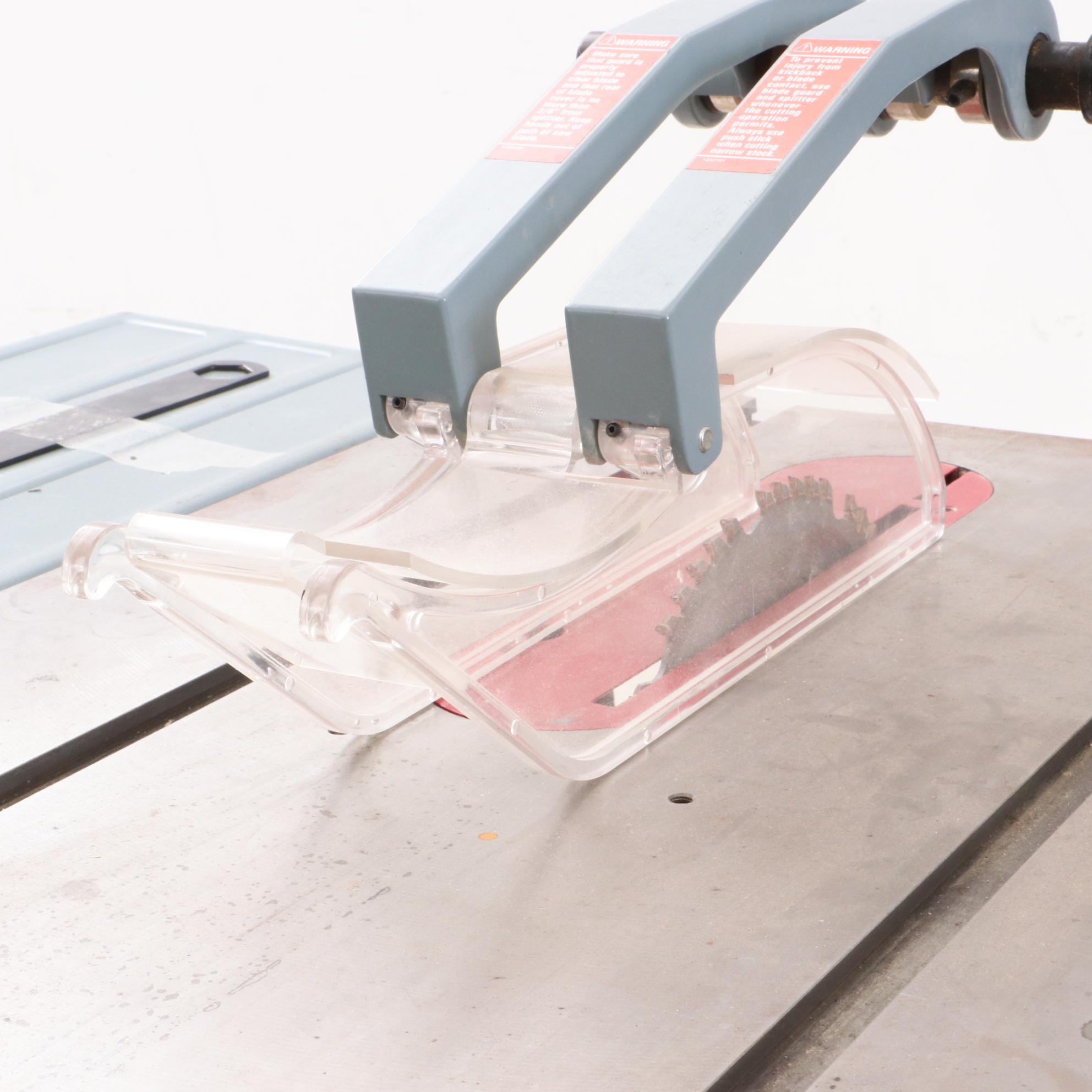 Delta 10" Contractor Table Saw with "Unifence" Saw Fence Guide