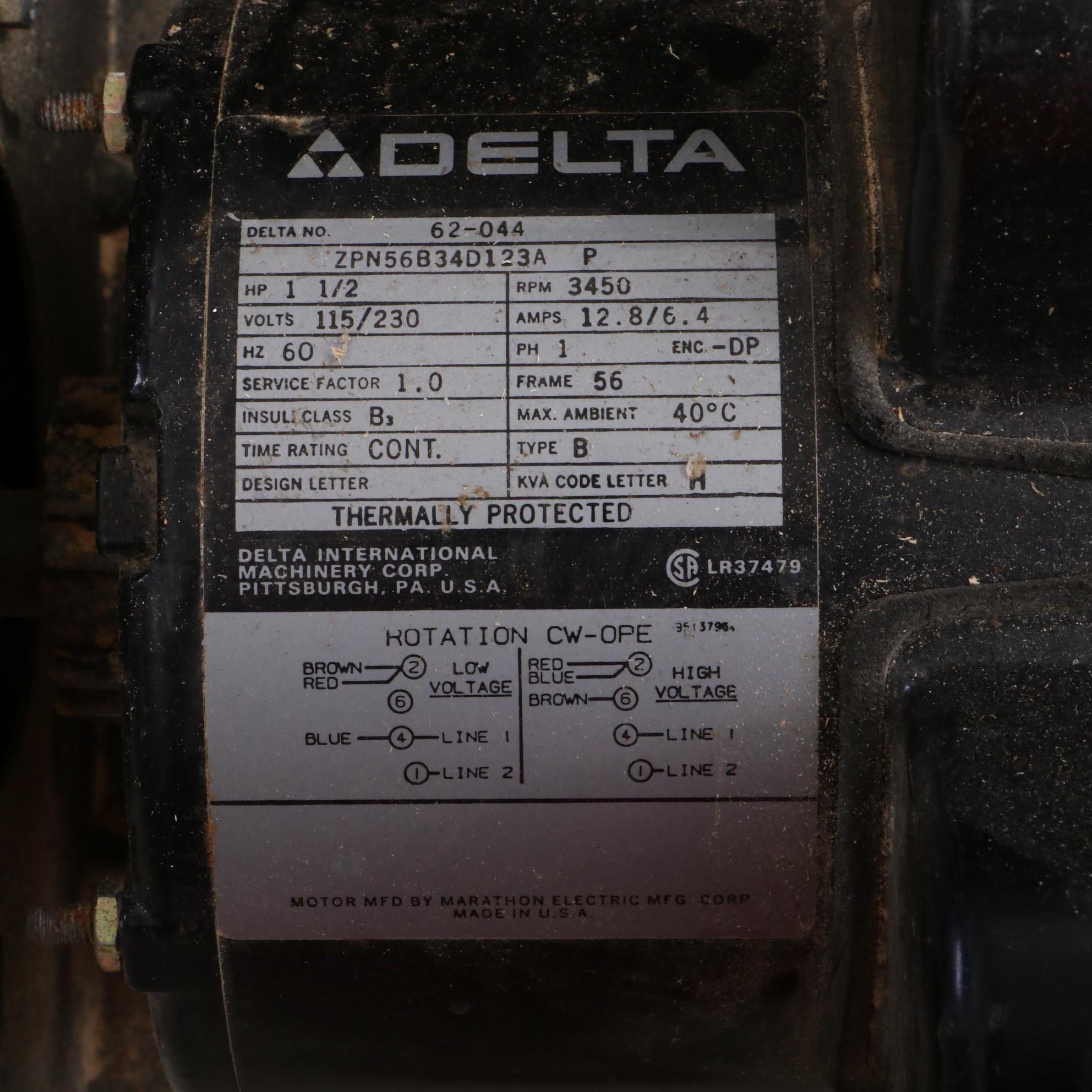 Delta 10" Contractor Table Saw with "Unifence" Saw Fence Guide