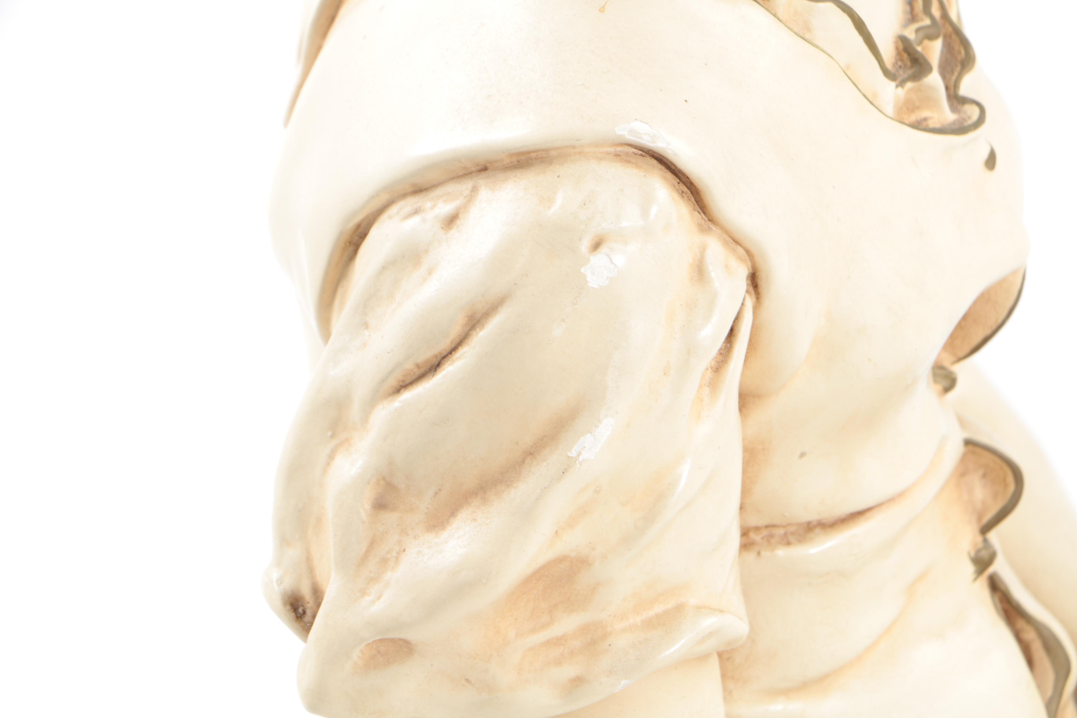 Alexander Backer Company Chalkware Sculpture after Émile Edward Peynot