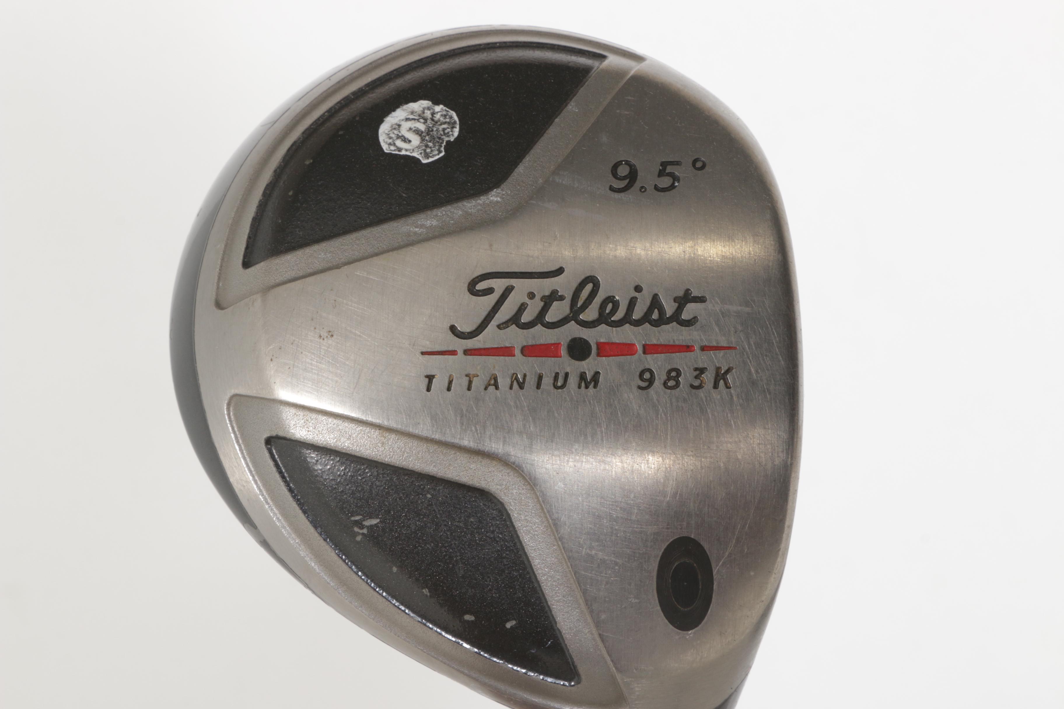 Titleist Golf Clubs and Bag