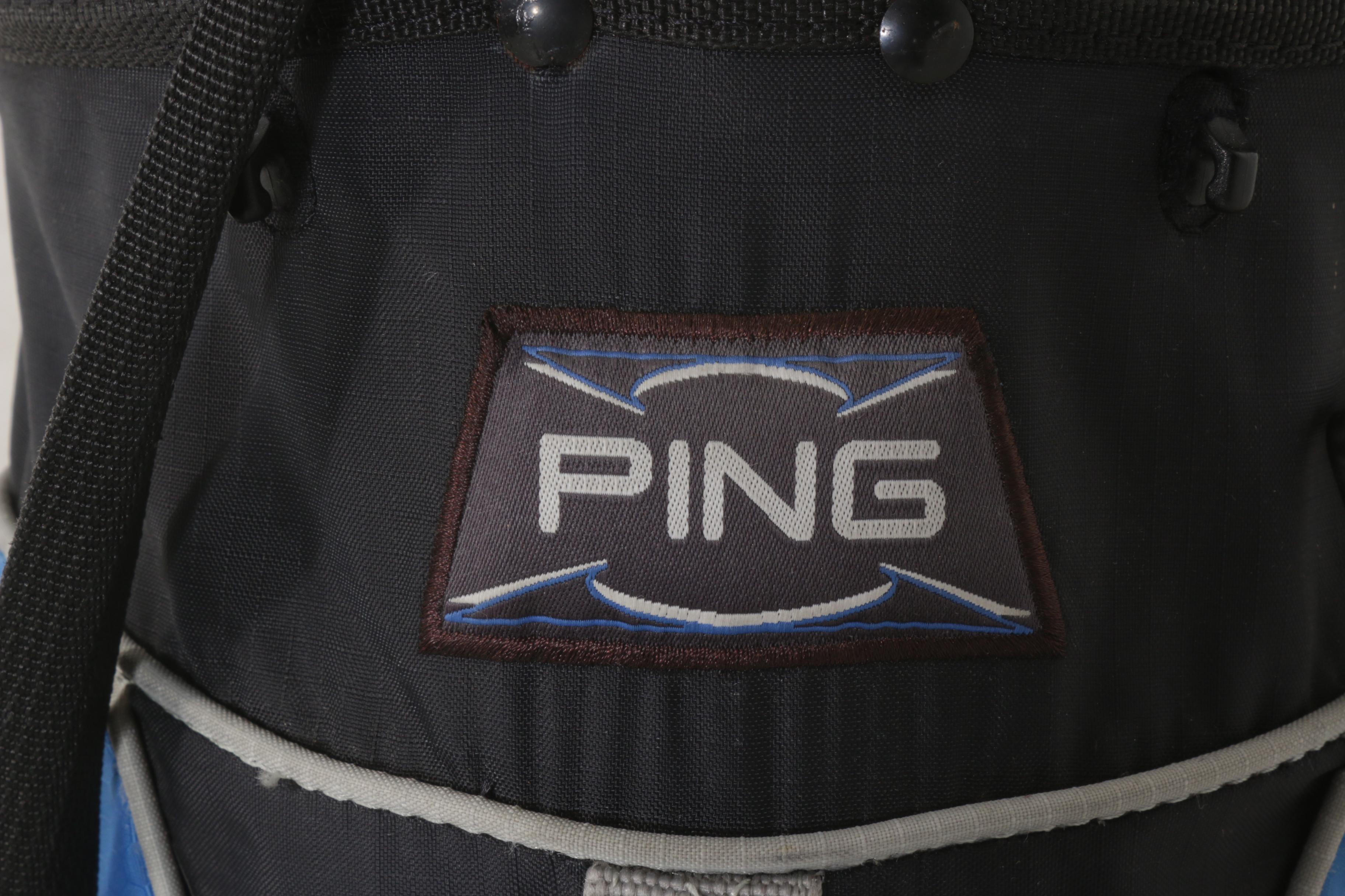 Titleist Golf Clubs and Bag