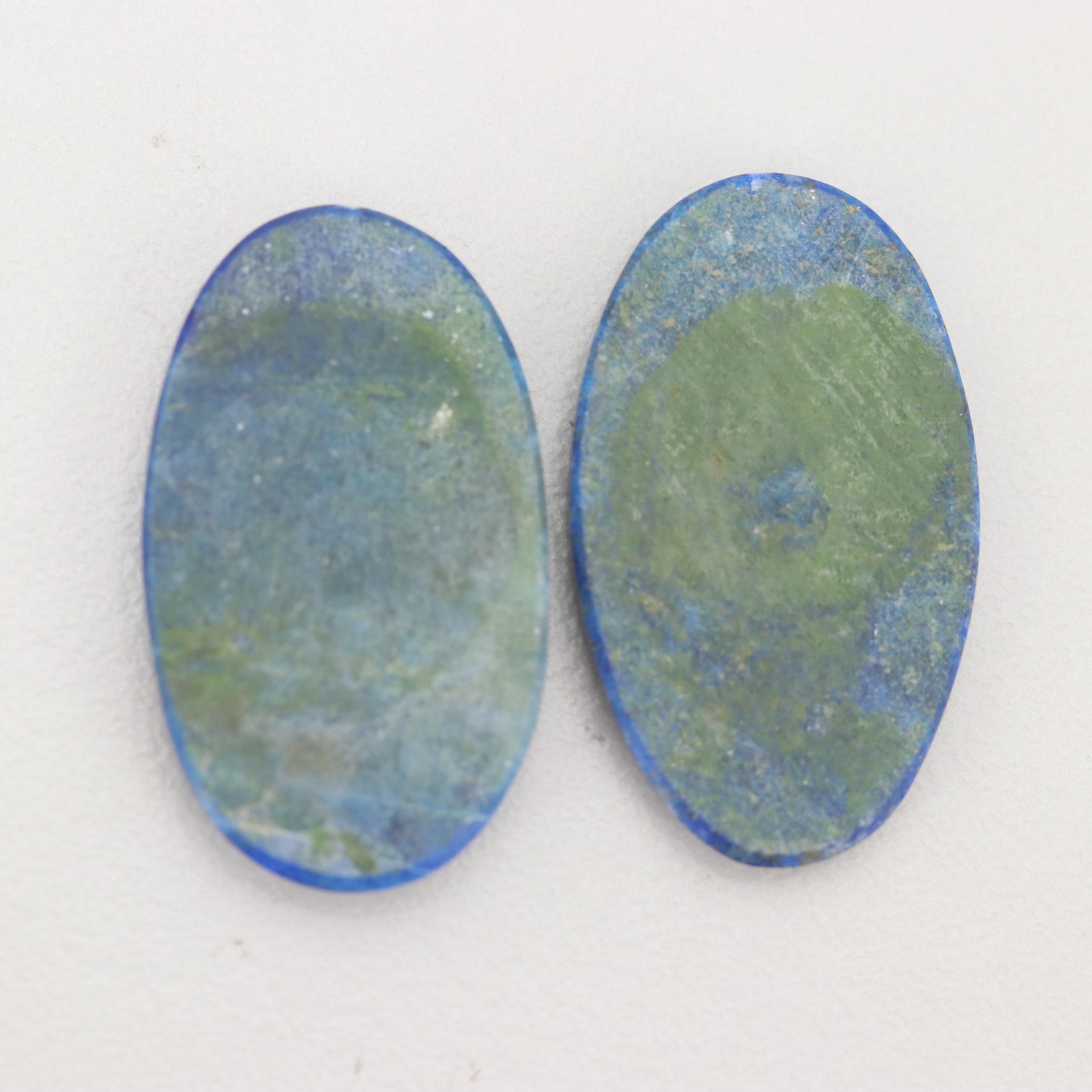 Loose Natural Lapis Lazuli Oval Cabochon