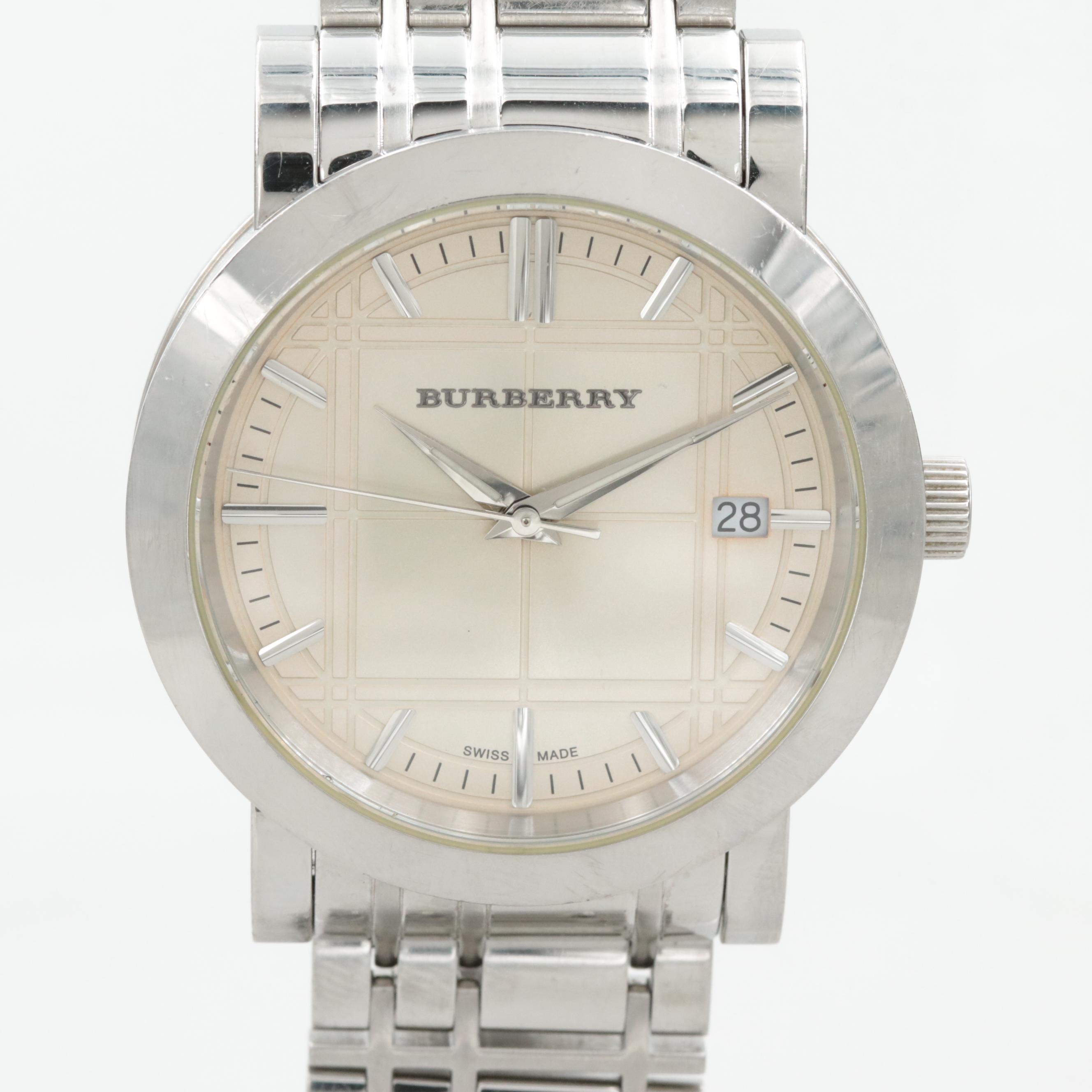 Burberry Heritage Collection Stainless Steel Watch