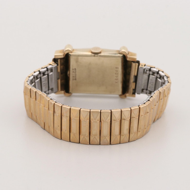 Vintage Gruen Veri-Thin Gold Filled Stem Wind Watch