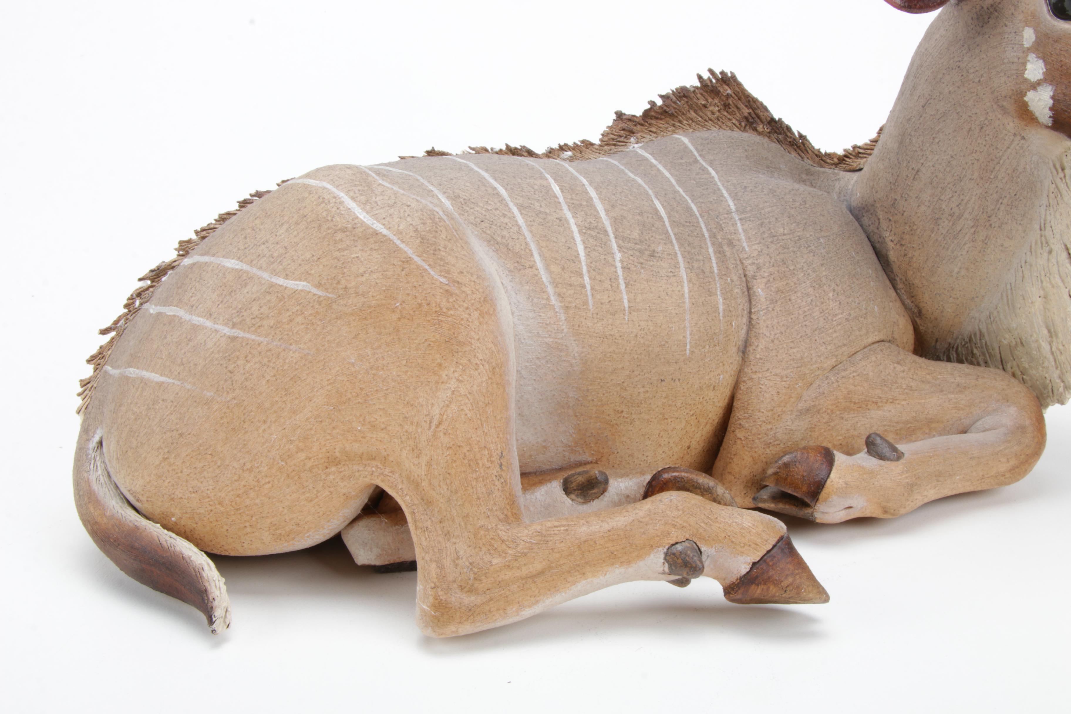 Heidi Uotila Resin Sculpture "Greater Kuda"