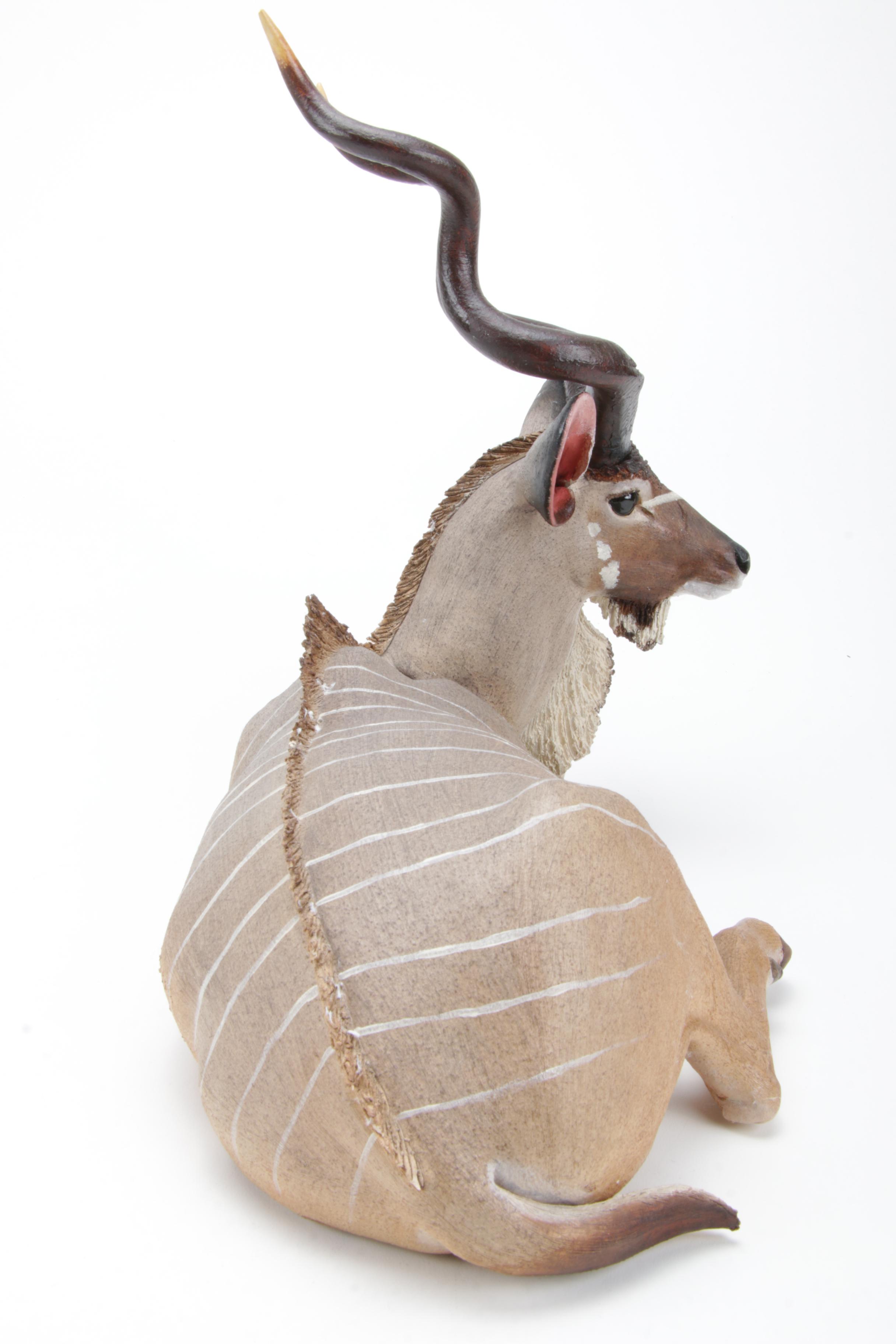 Heidi Uotila Resin Sculpture "Greater Kuda"