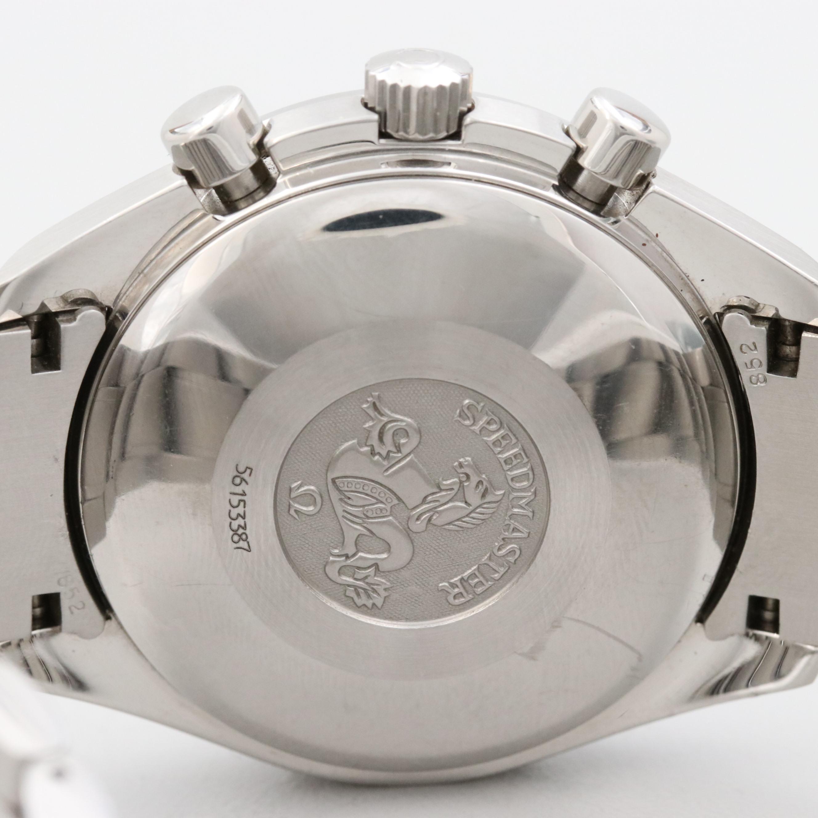 Omega Speedmaster Mark 40 Triple Calendar Steel Automatic Chronograph Circa 1998