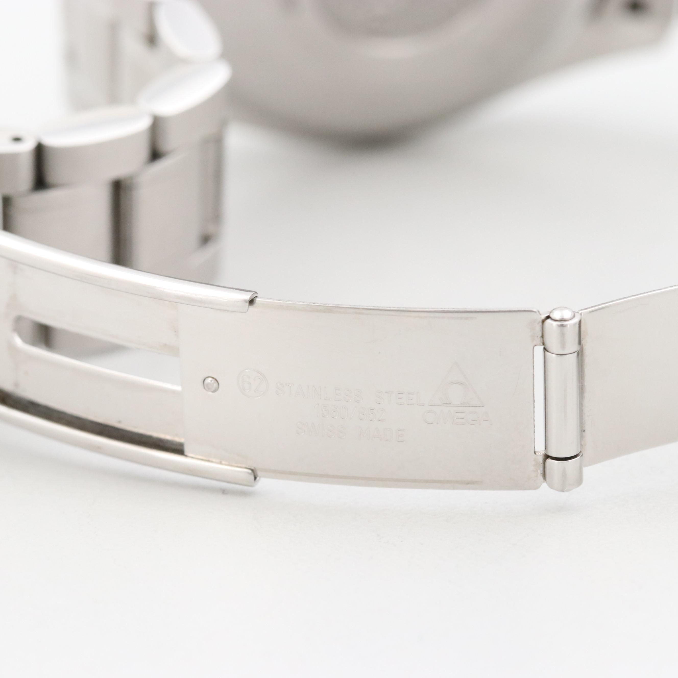 Omega Speedmaster Mark 40 Triple Calendar Steel Automatic Chronograph Circa 1998