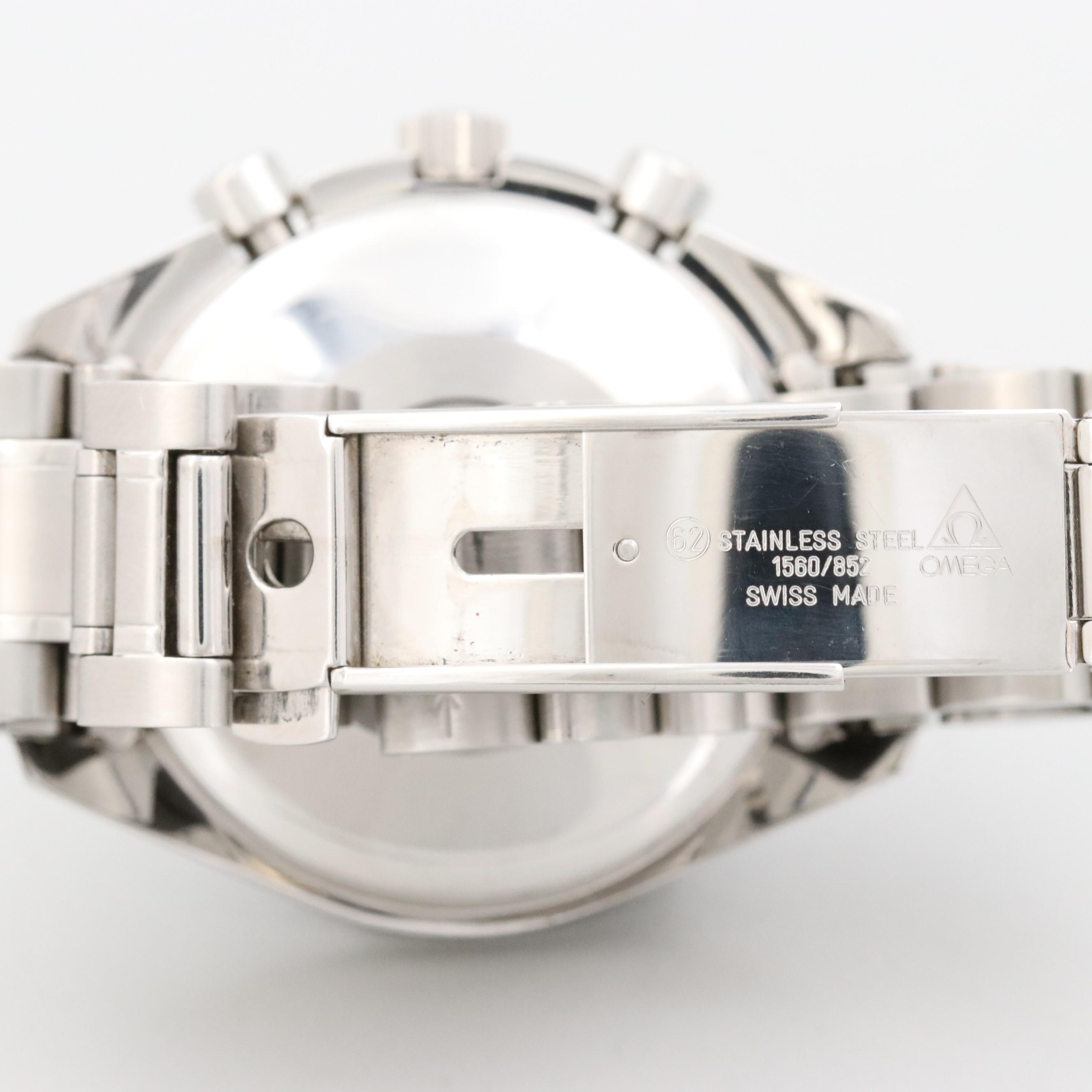 Omega Speedmaster Mark 40 Triple Calendar Steel Automatic Chronograph Circa 1998