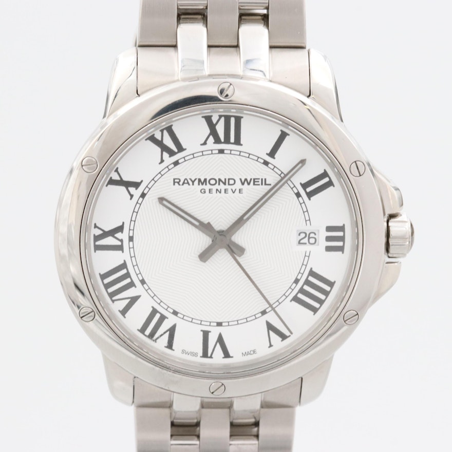 Raymond Weil Tango Stainless Steel Wristwatch With Date