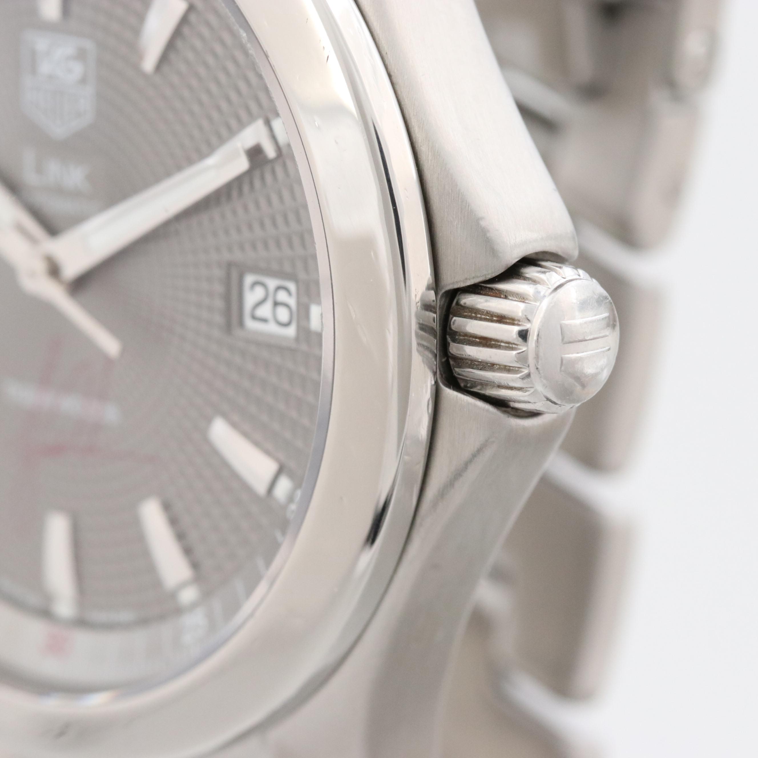 TAG Heuer Link Tiger Woods Limited Edition  Stainless Steel Automatic Watch