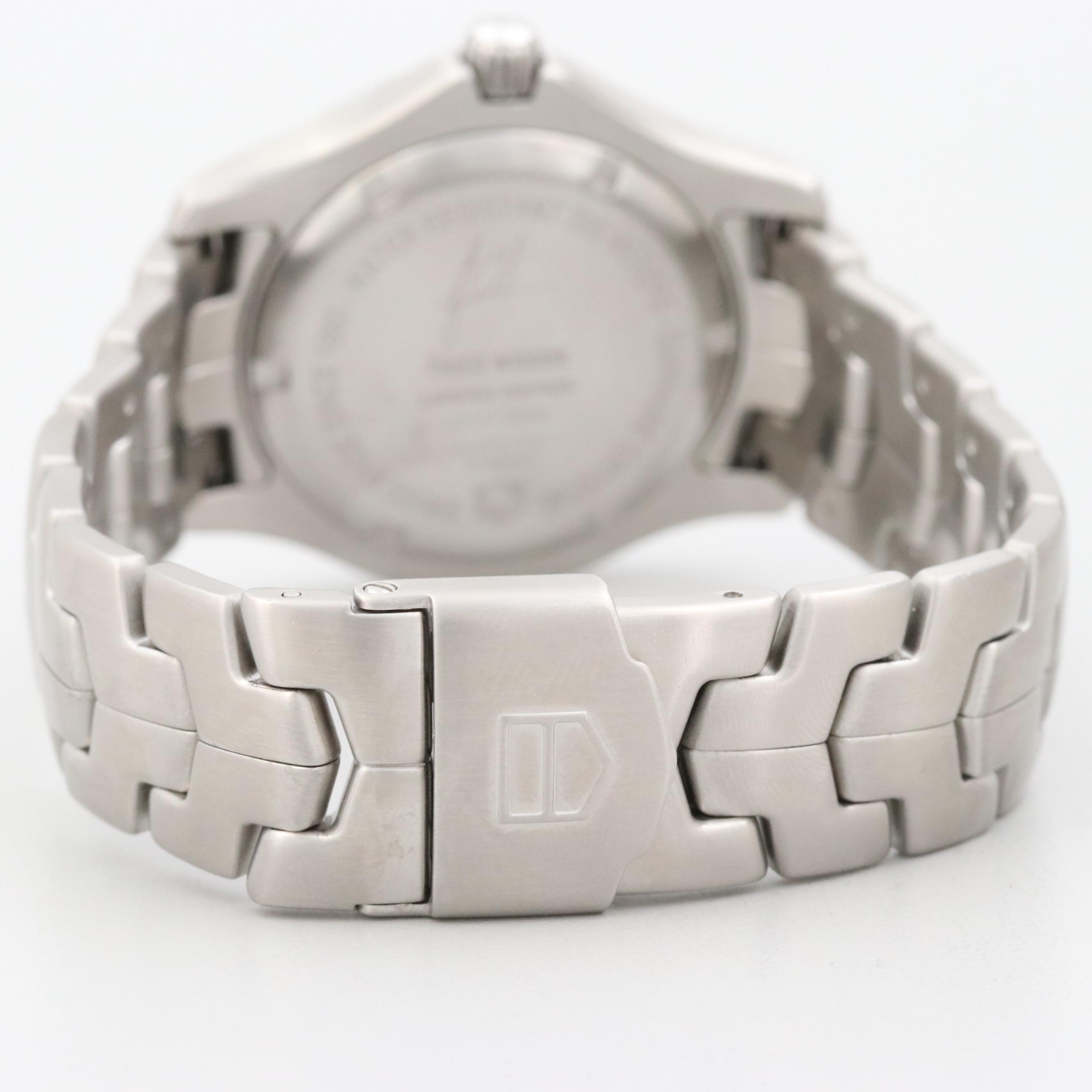 TAG Heuer Link Tiger Woods Limited Edition  Stainless Steel Automatic Watch