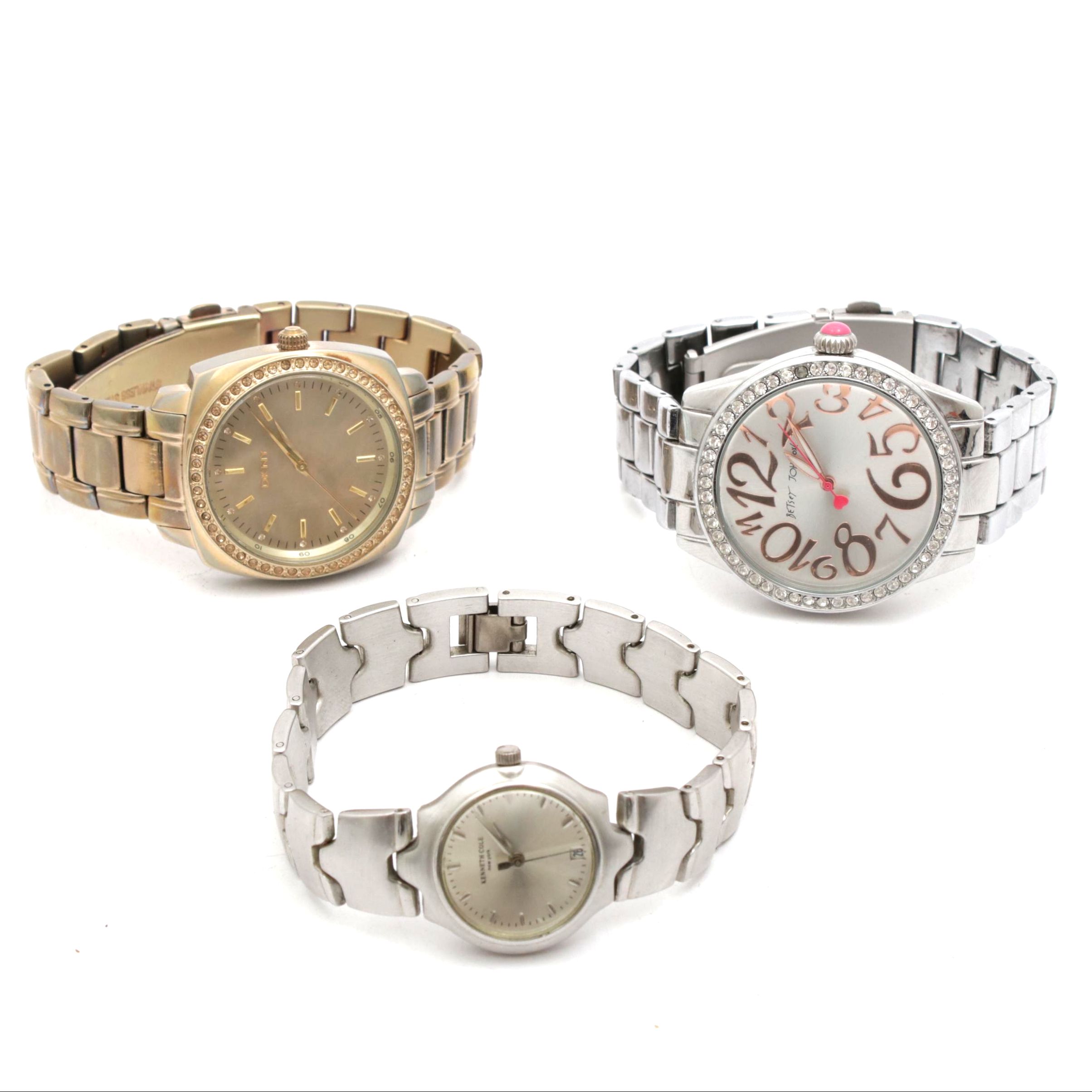 DKNY, Kenneth Cole, and Betsey Johnson Ladies' Watches