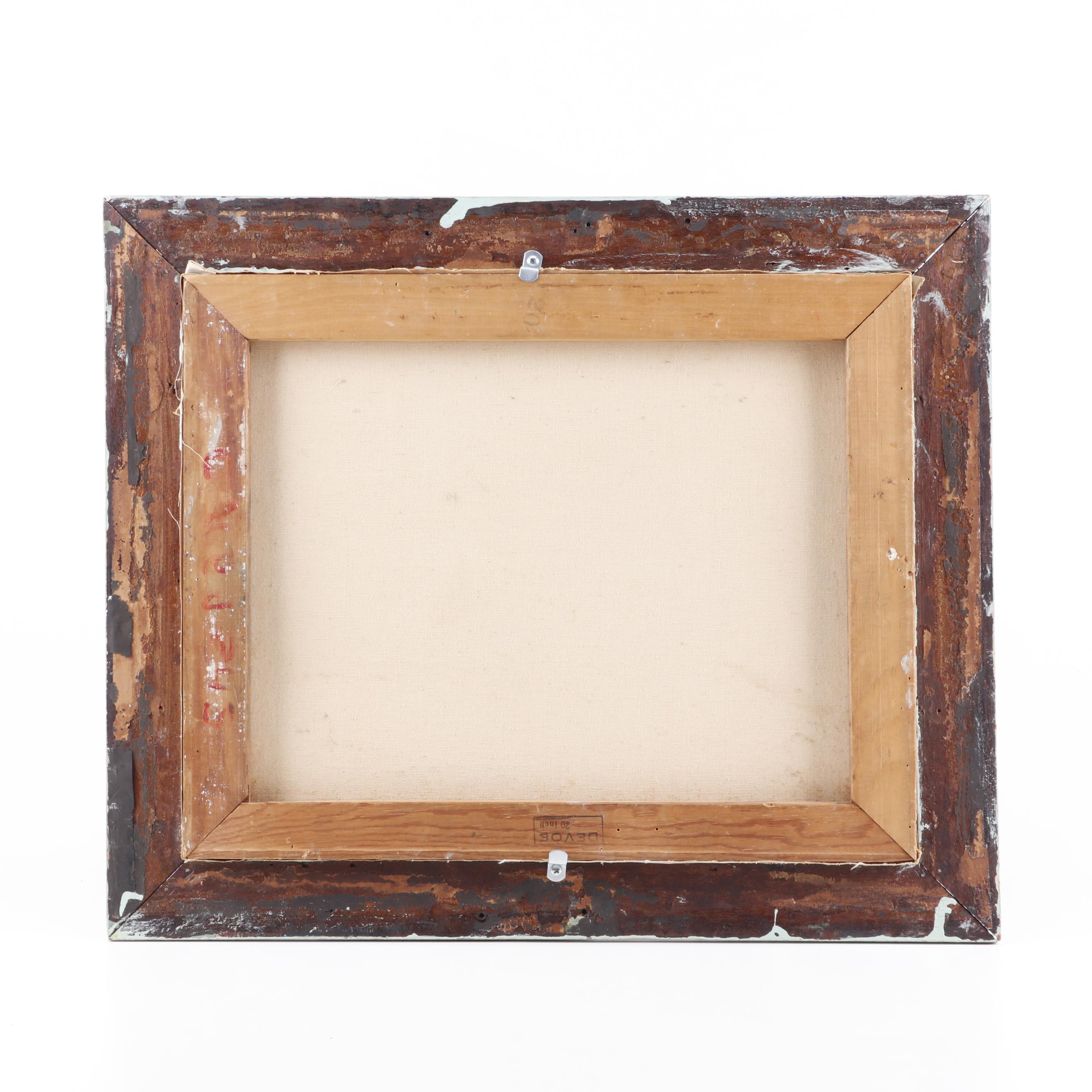 Winter Landscape Oil Painting