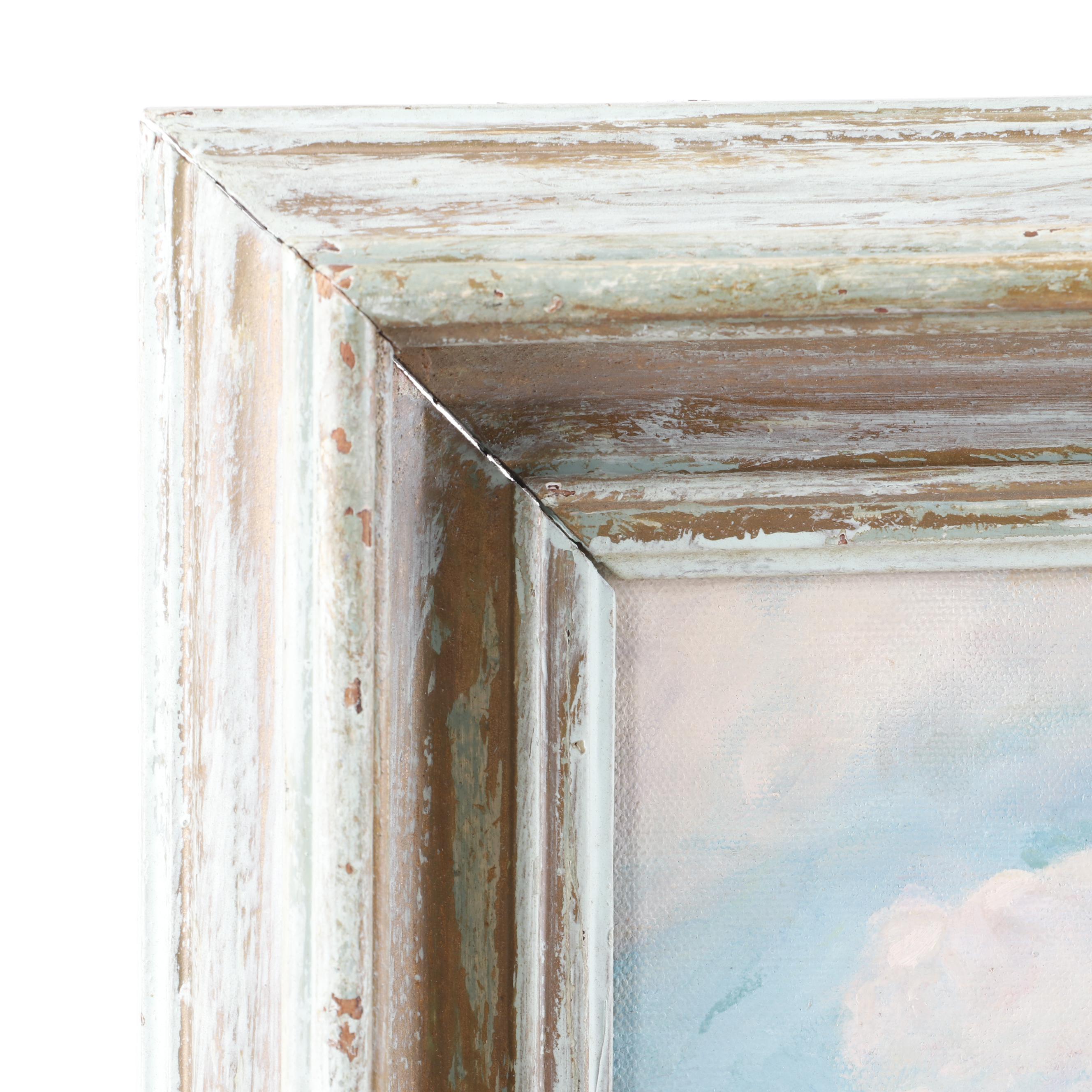 Winter Landscape Oil Painting