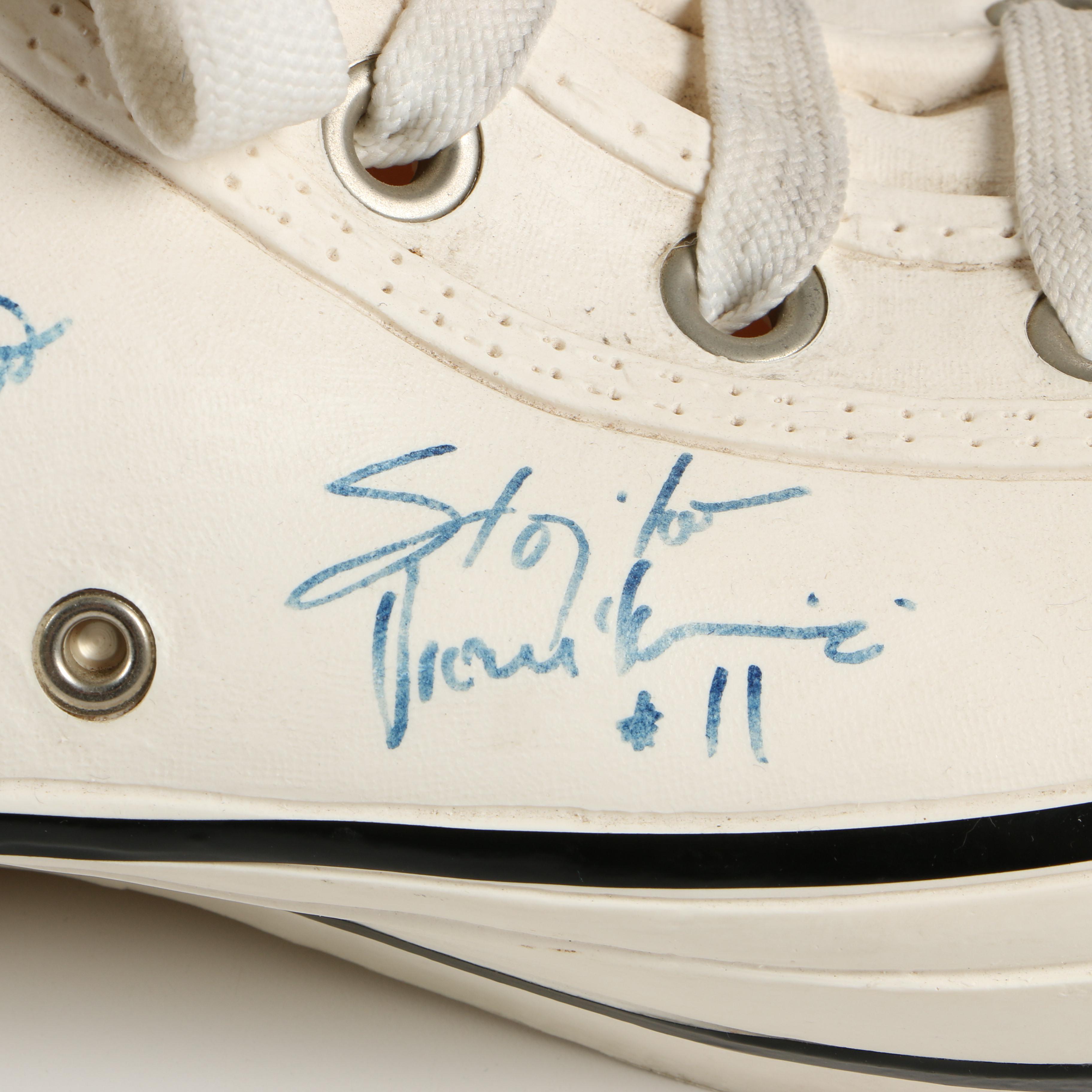 Kevin McHale, Larry Bird and the Boston Celtics Autographed Oversized Keds Shoe