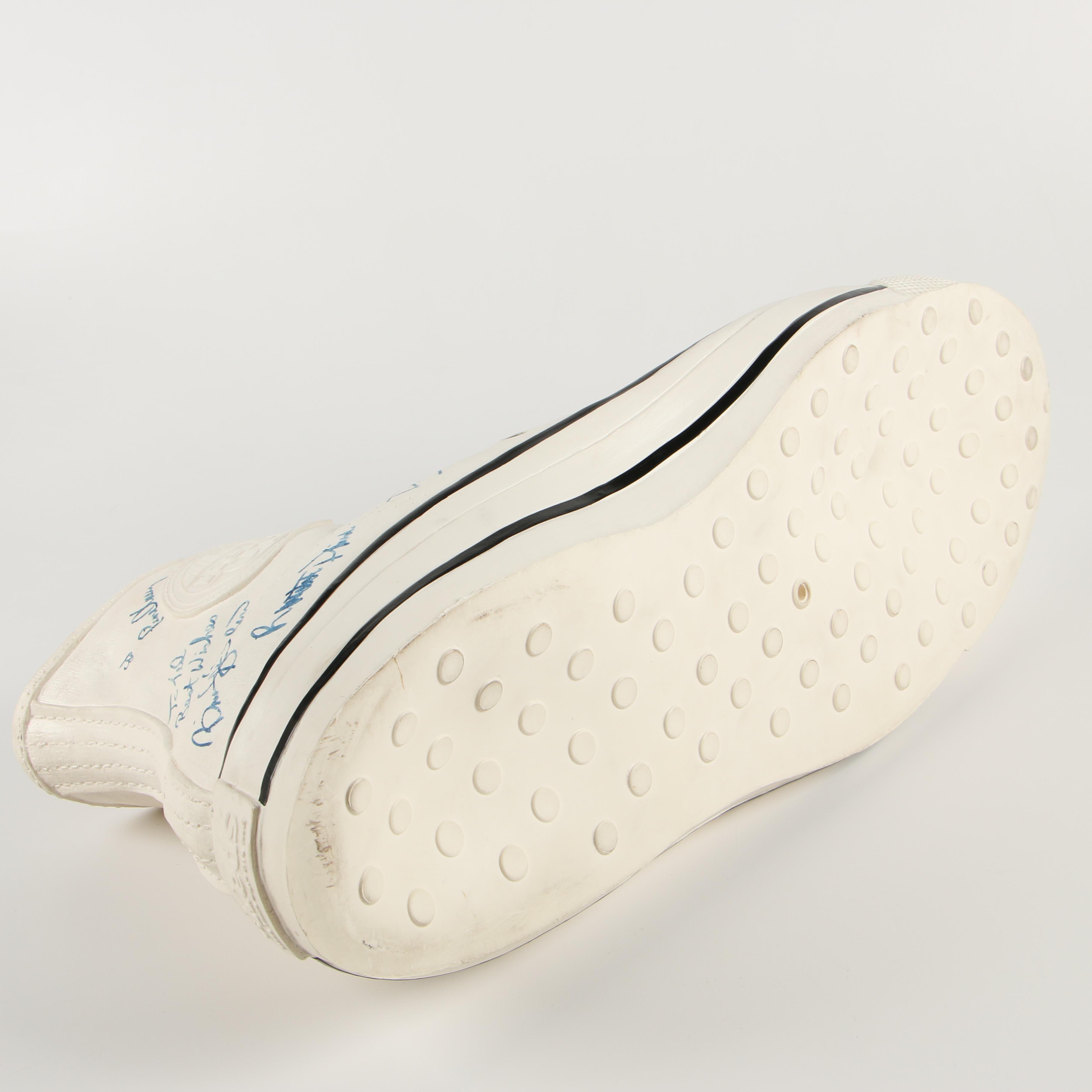 Kevin McHale, Larry Bird and the Boston Celtics Autographed Oversized Keds Shoe