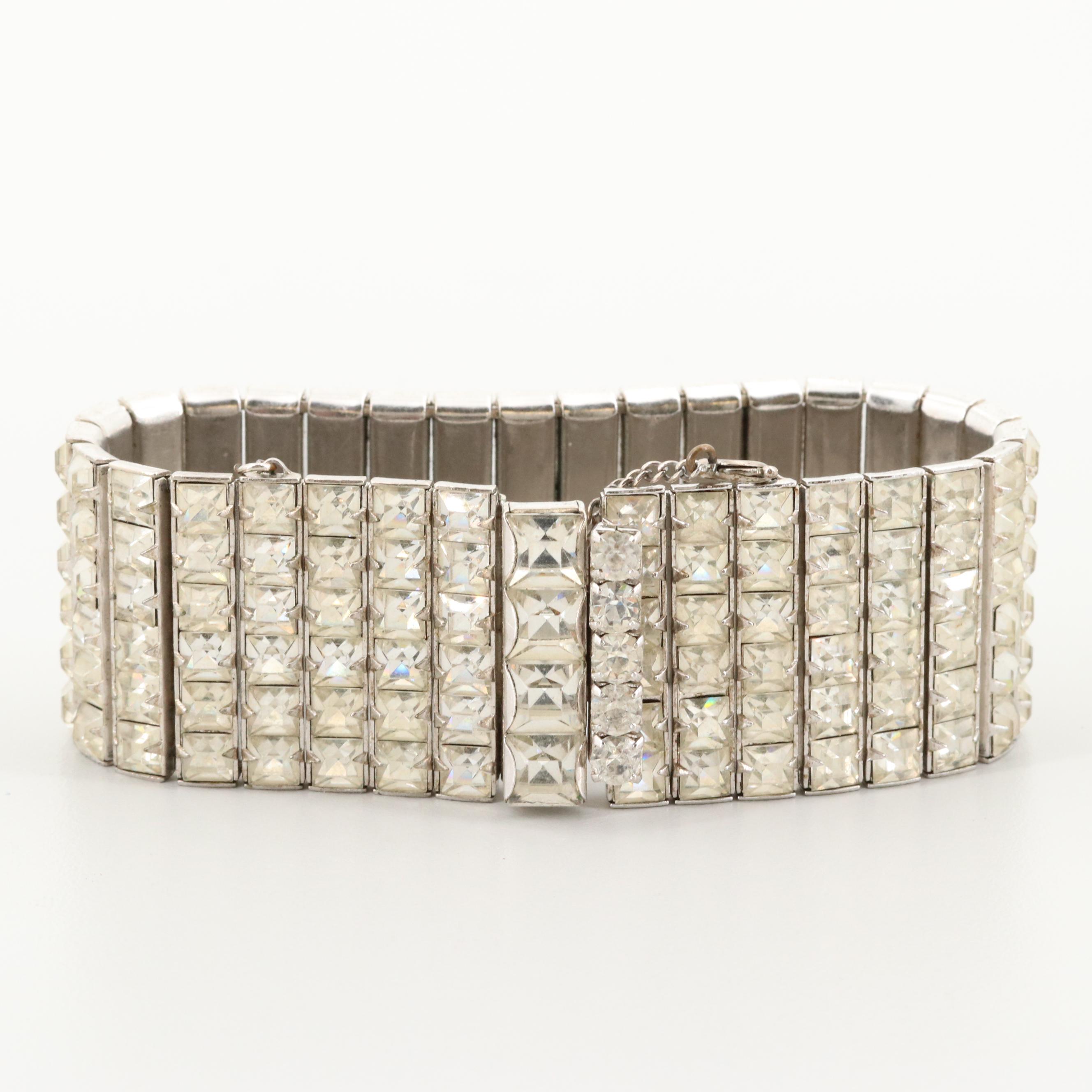 Vintage Rhinestone Bracelet