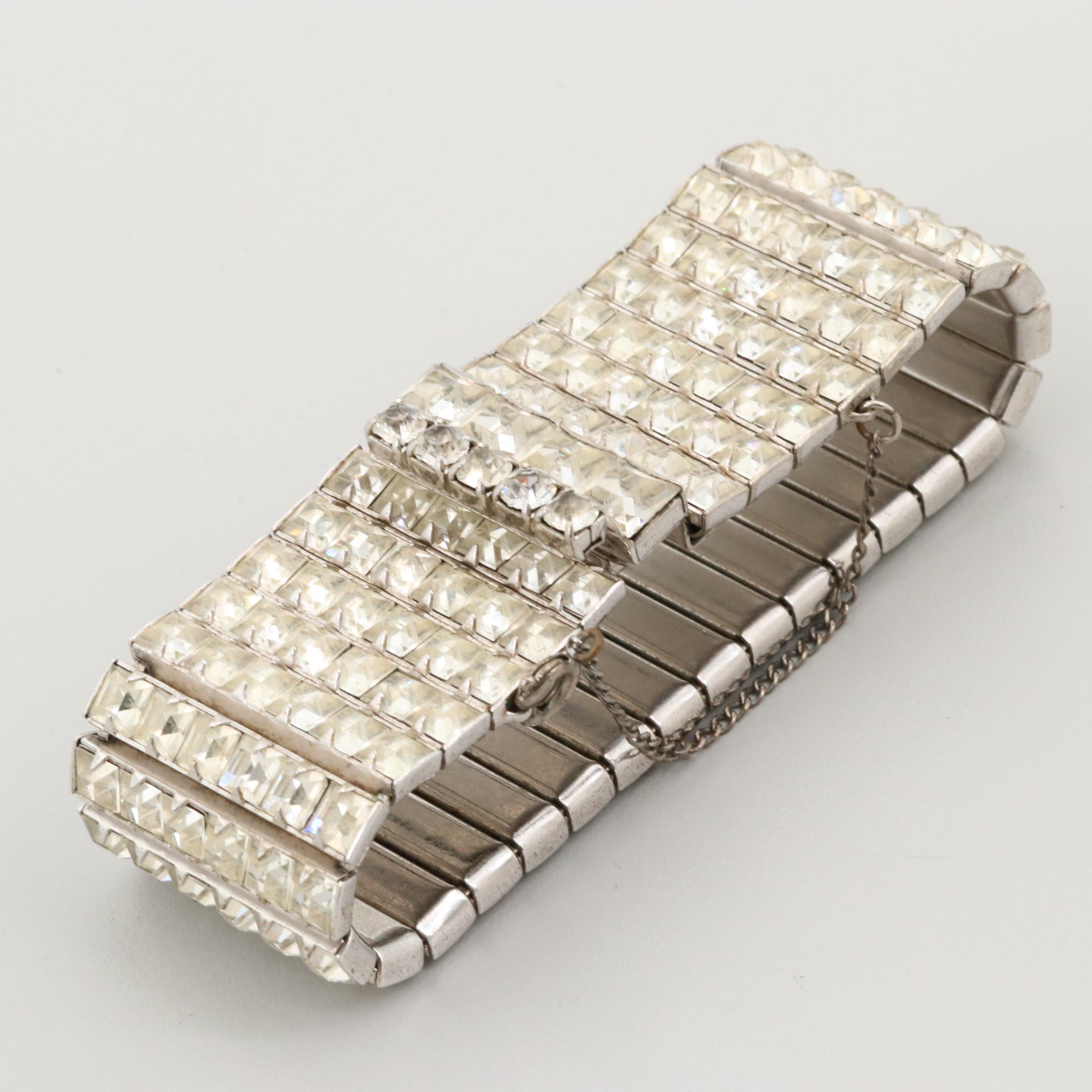 Vintage Rhinestone Bracelet
