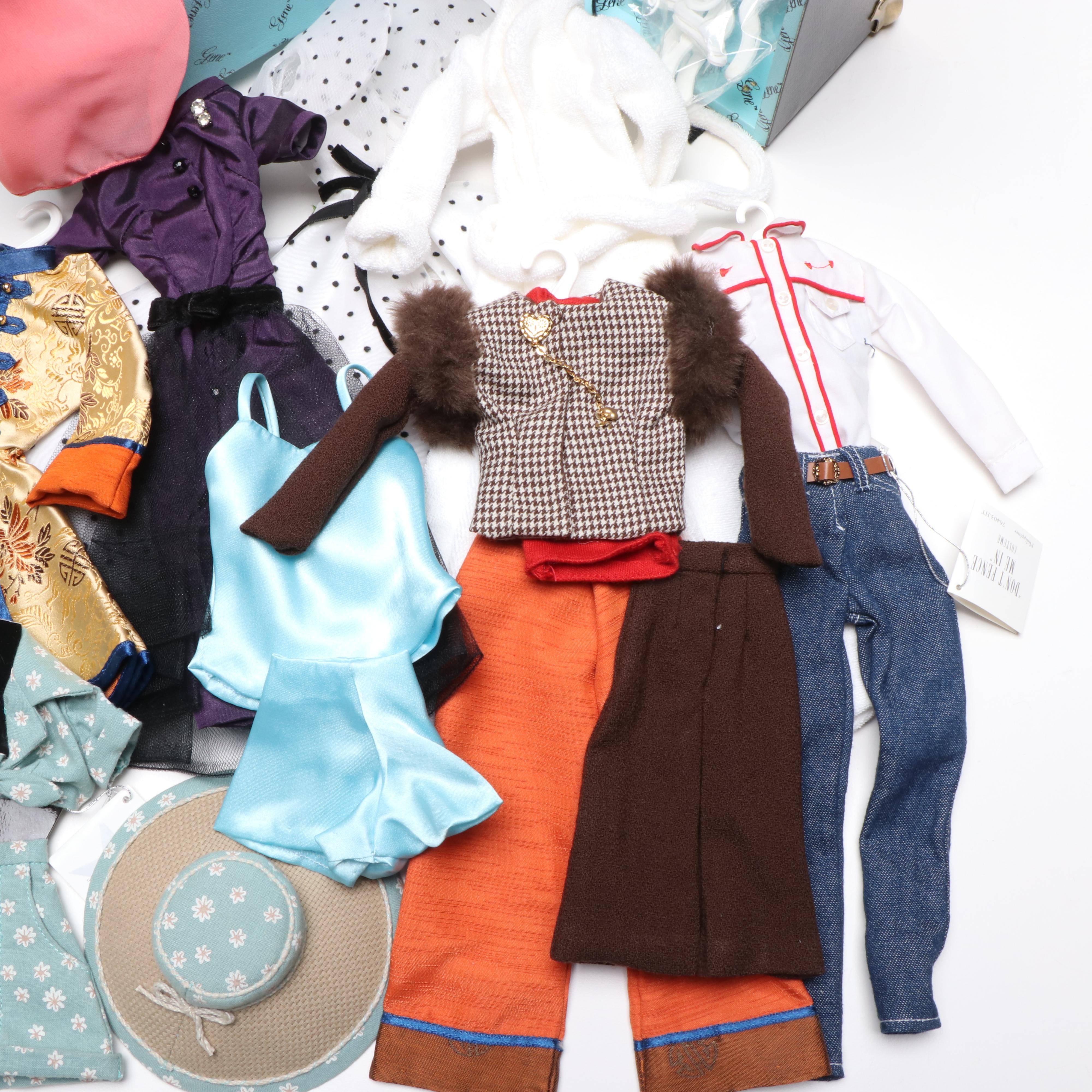 Gene Marshall Fashion Doll with Accessories and Carrying Case