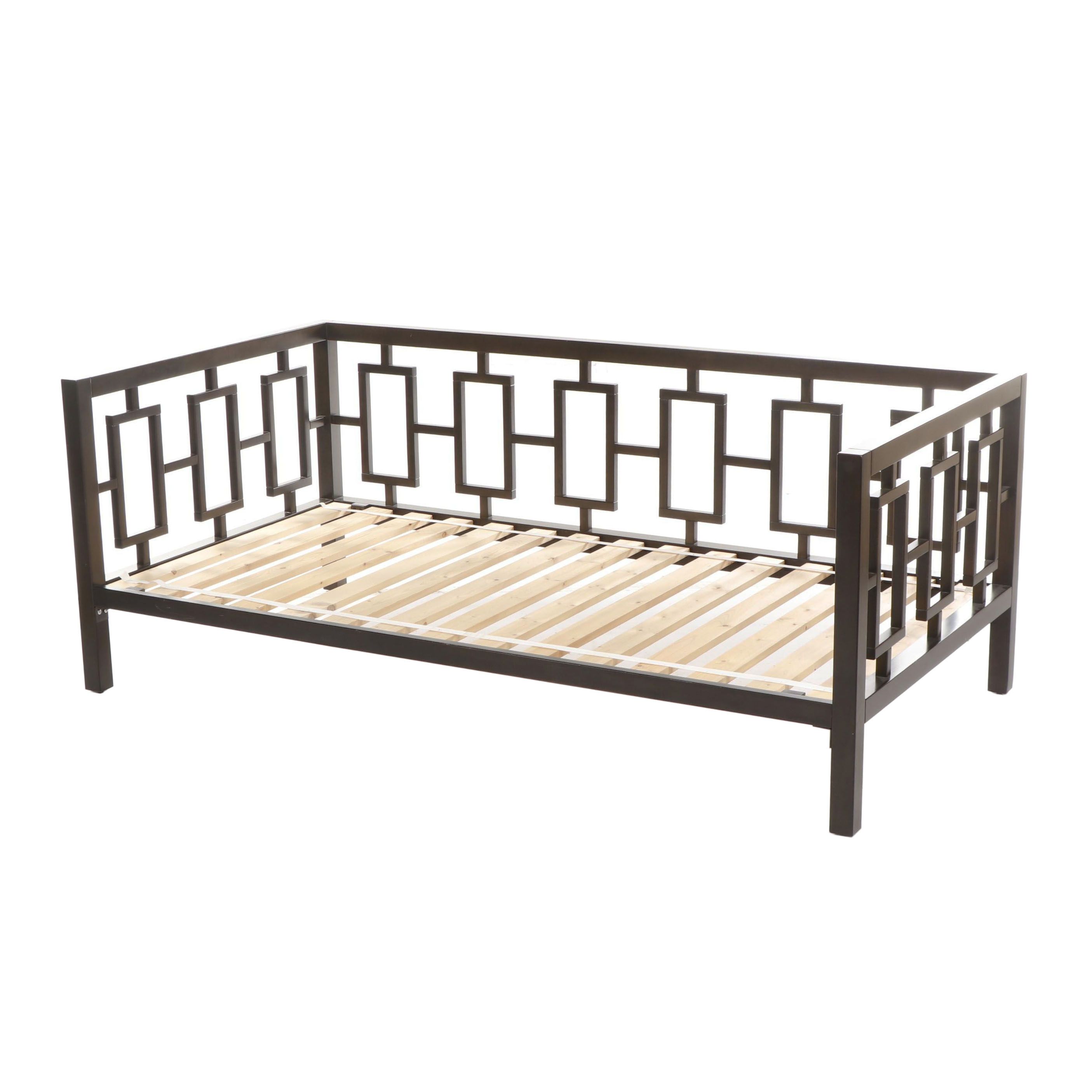 Contemporary West Elm Geometric Rectangles Daybed
