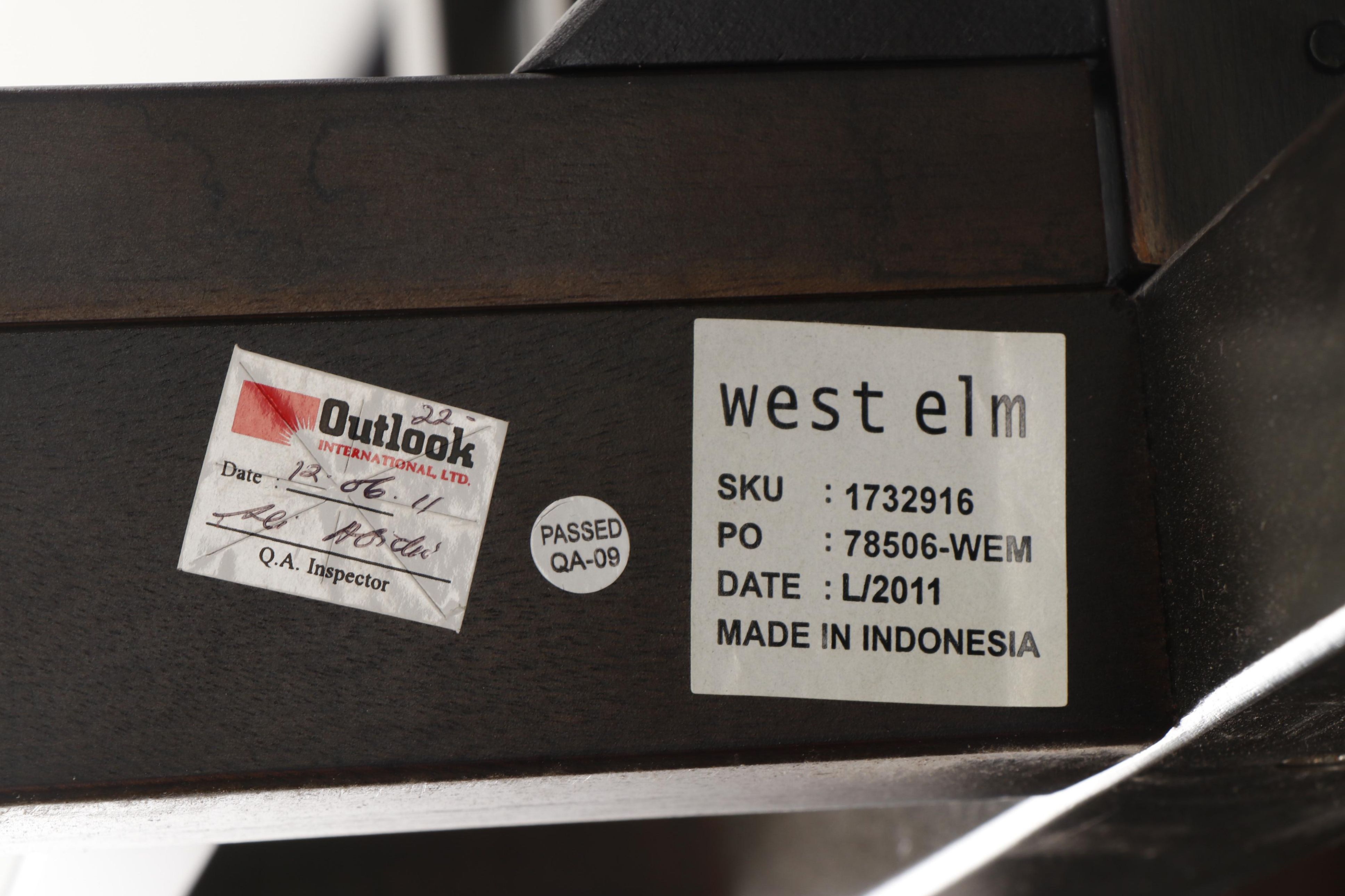 Contemporary West Elm Geometric Rectangles Daybed